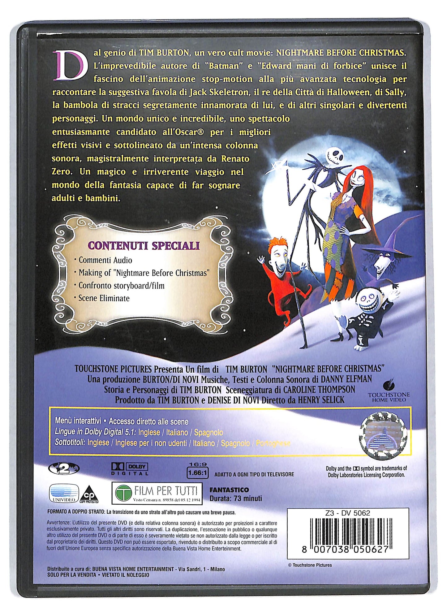 EBOND The nightmare before christmas EDIZIONE SPECIALE DVD DB594433