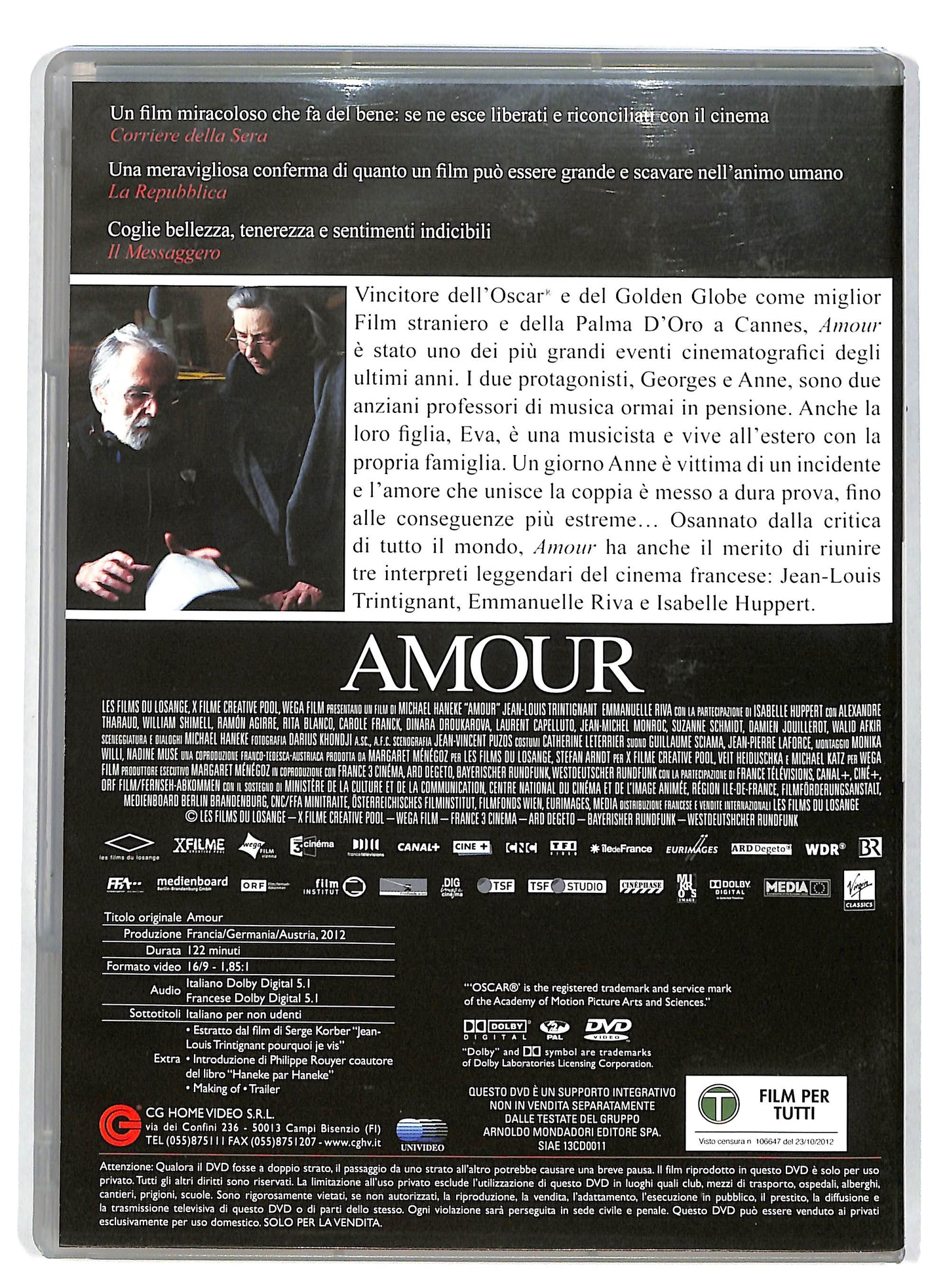 EBOND Amour EDITORIALE DVD DB594462