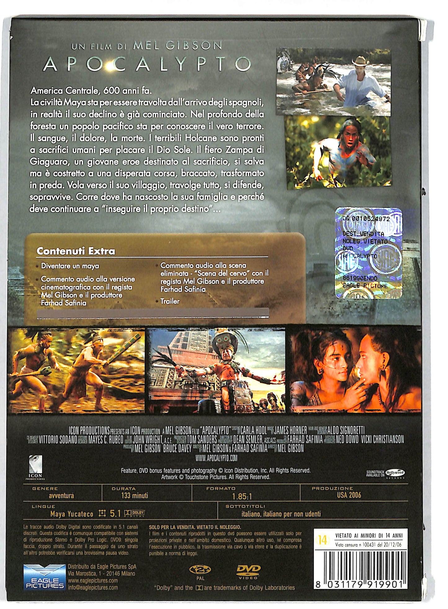 EBOND Apocalypto SLIPCASE DVD DB594466