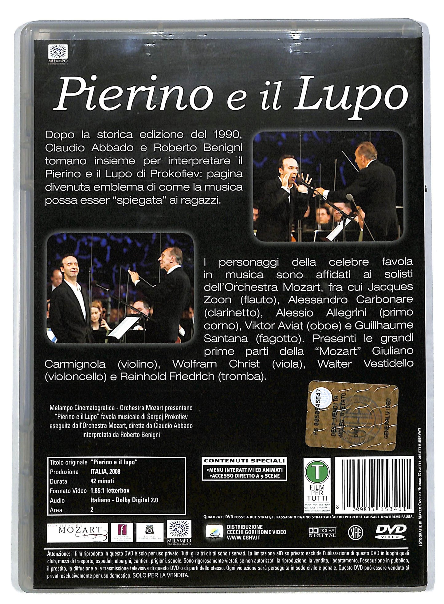 EBOND Pierino e il lupo DVD DB594631