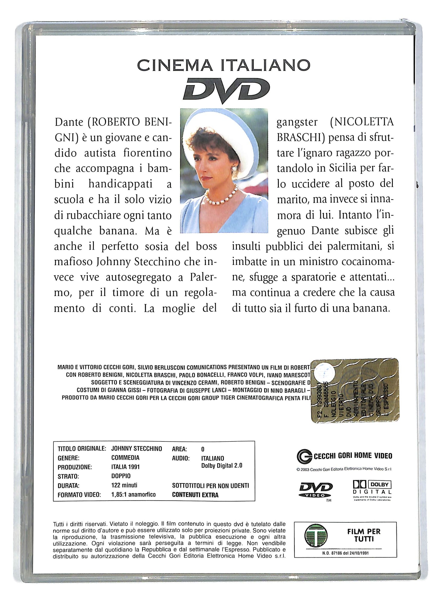 EBOND Johnny Stecchino EDITORIALE DVD DB594641