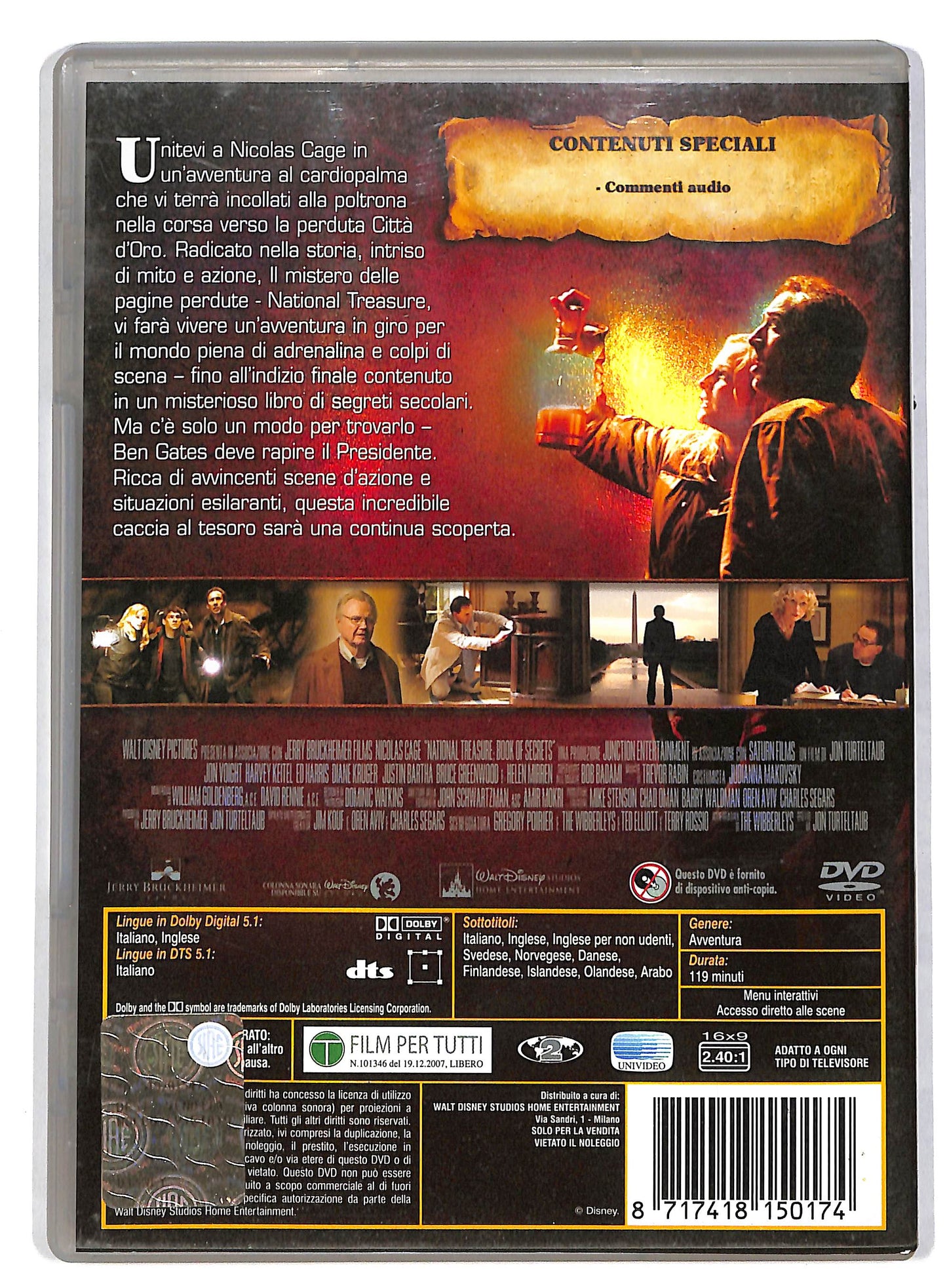 EBOND Il Mistero Delle Pagine Perdute - National Treasure NOLEGGIO DVD DB594703