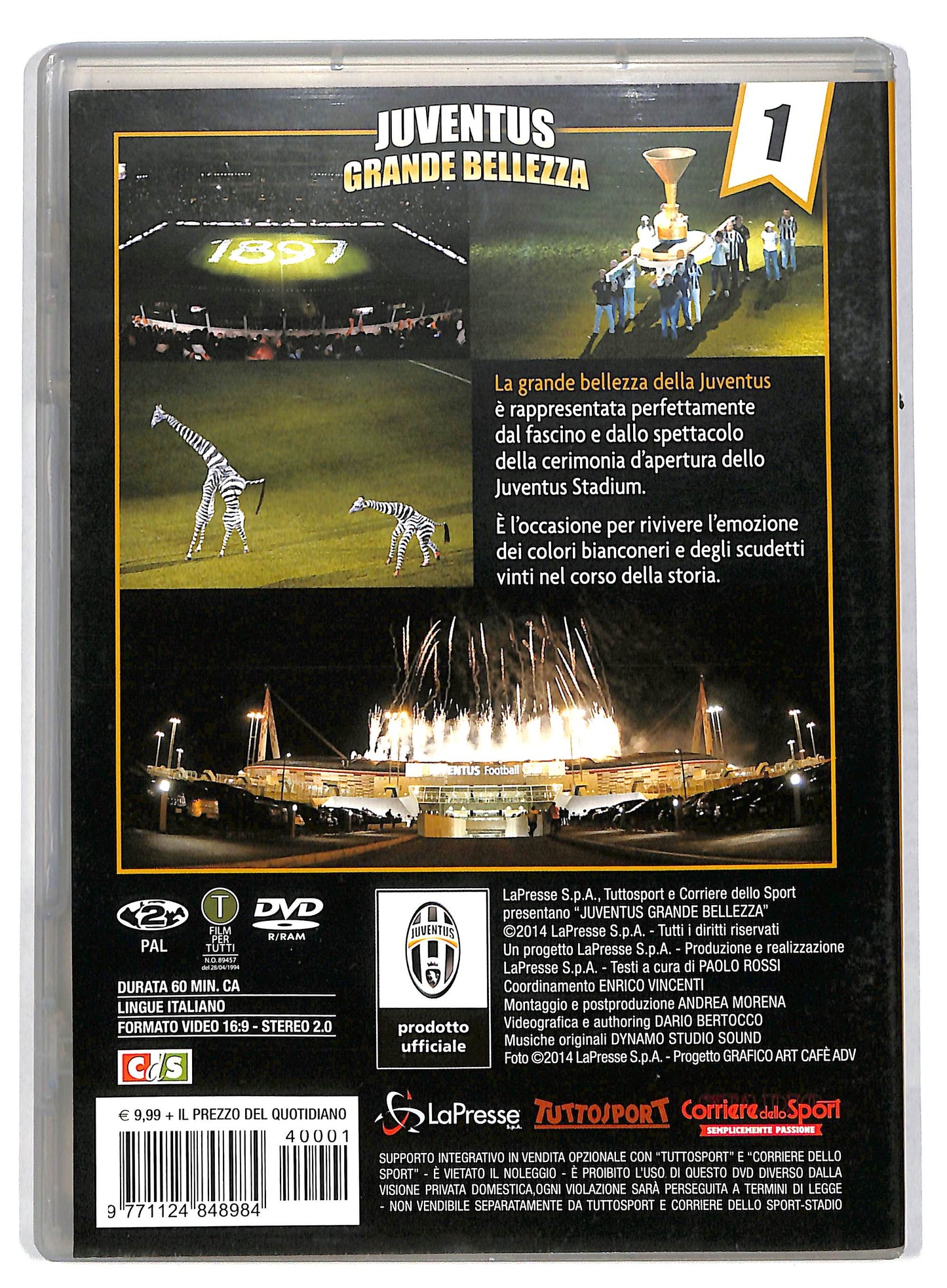 EBOND Juventus grande bellezza volume 1 EDITORIALE DVD DB594705