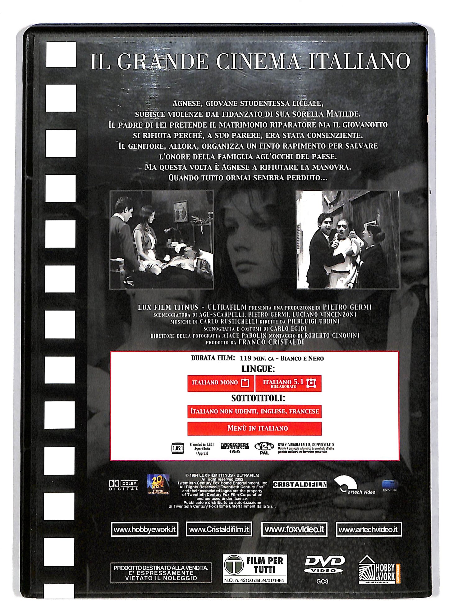EBOND Sedotta e abbandonata EDITORIALE DVD DB594734