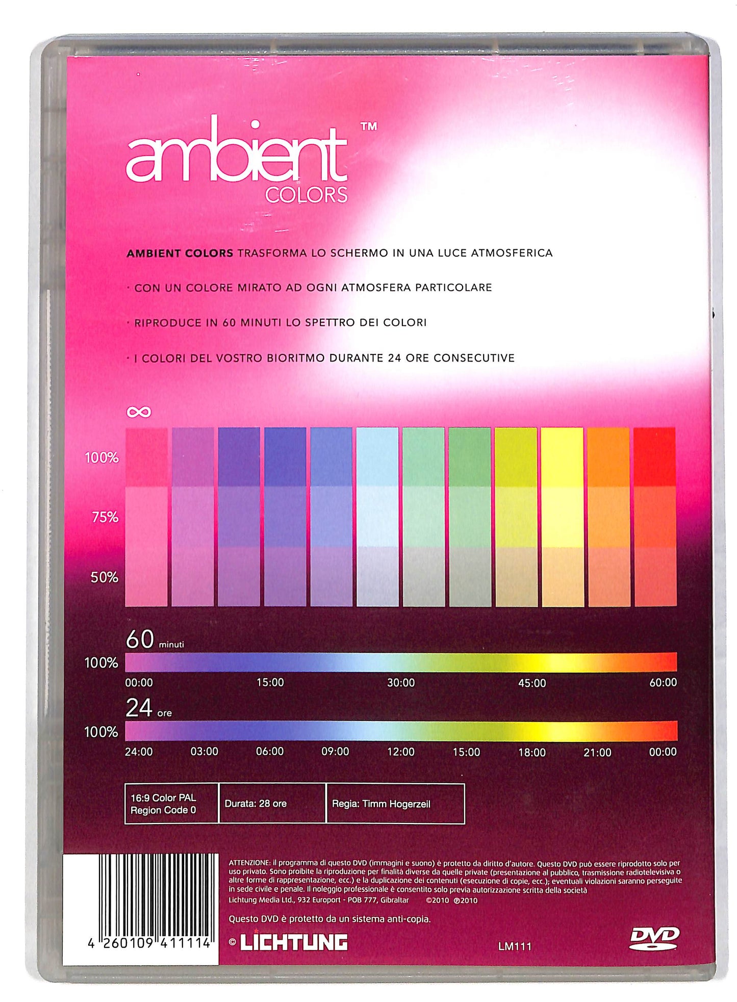 EBOND Ambient colors DVD DB594749