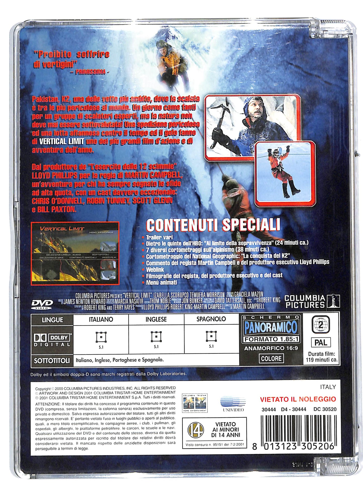 EBOND Vertical Limit SJB DVD DB594914