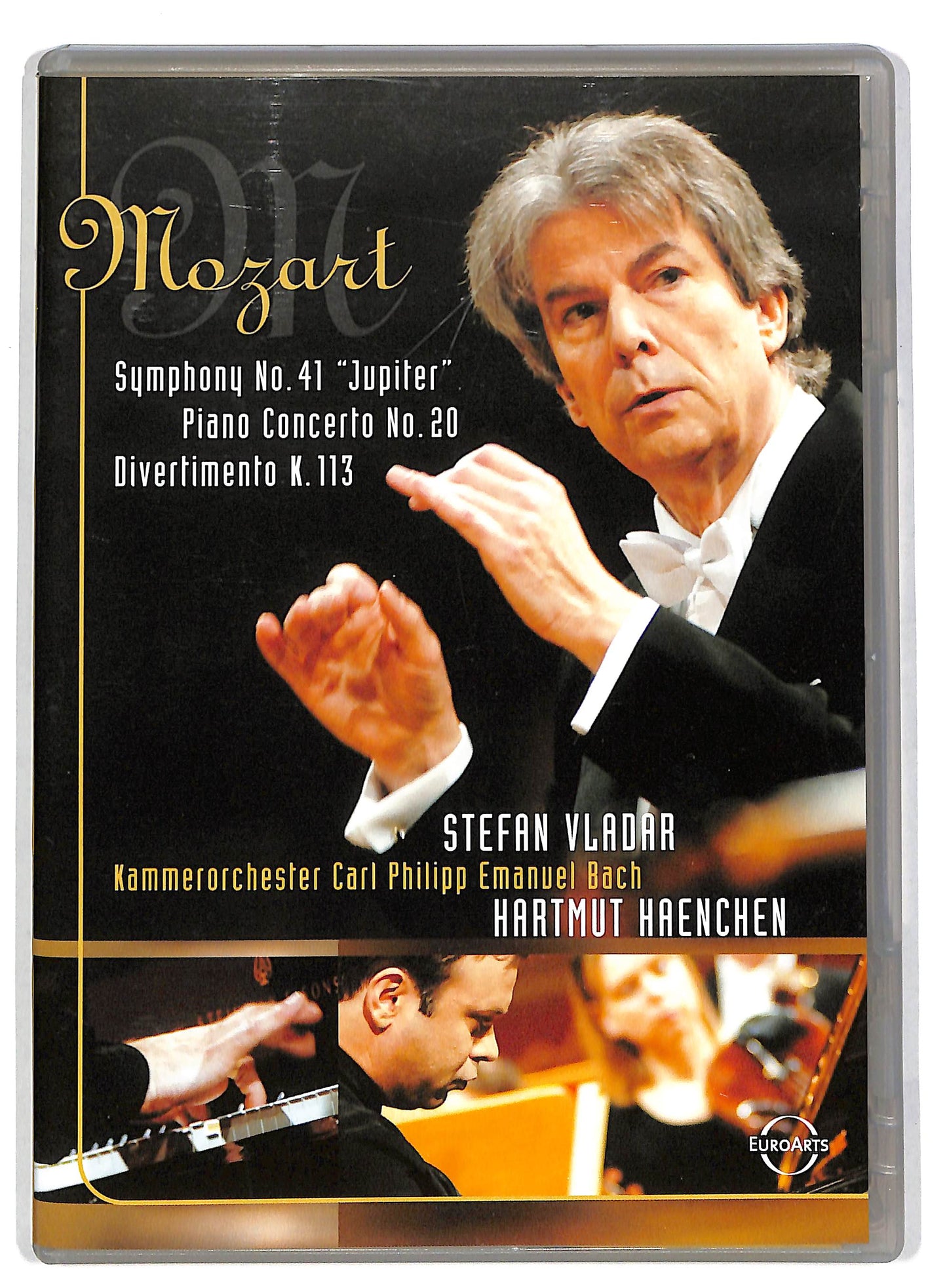 EBOND Mozart sinfonia n 41 K 551 Jupiter i piano concerto no 20 DVD DB594956