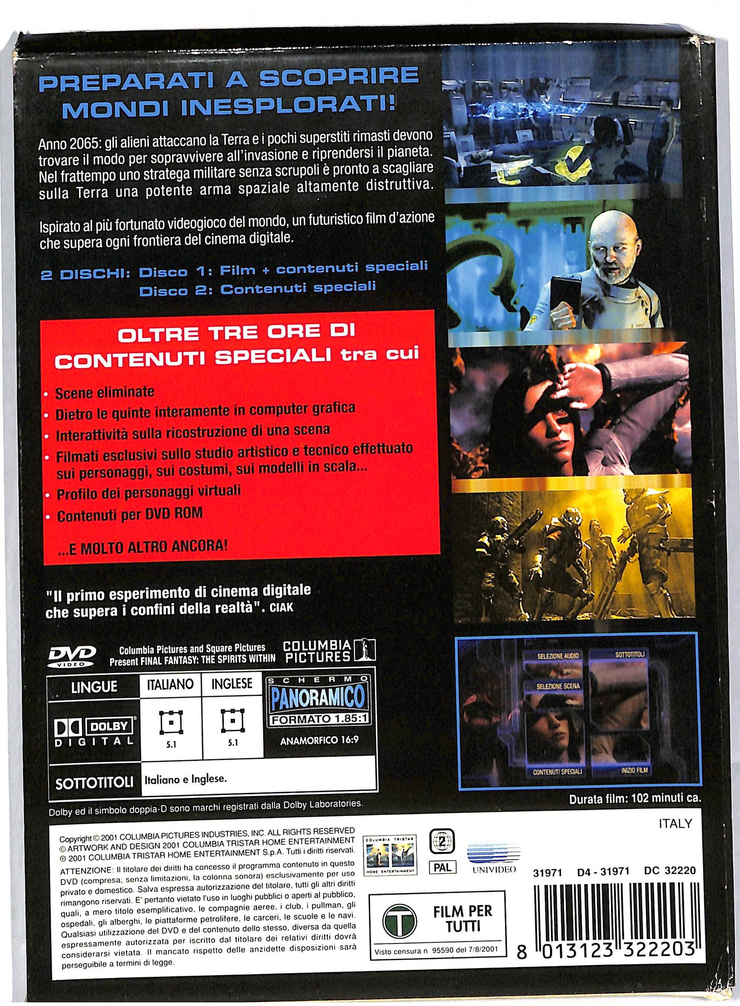 EBOND Final Fantasy DIGIPACK DVD DB595328
