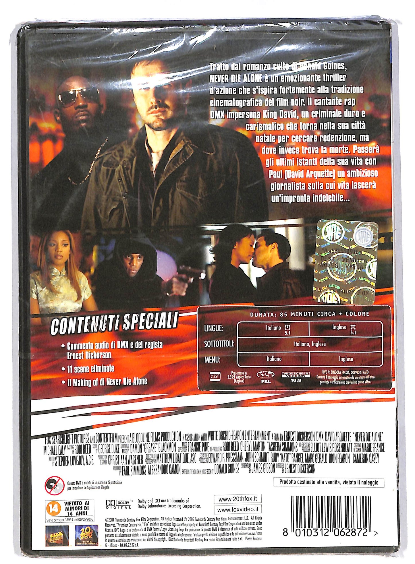 EBOND Never die alone DVD DB595353