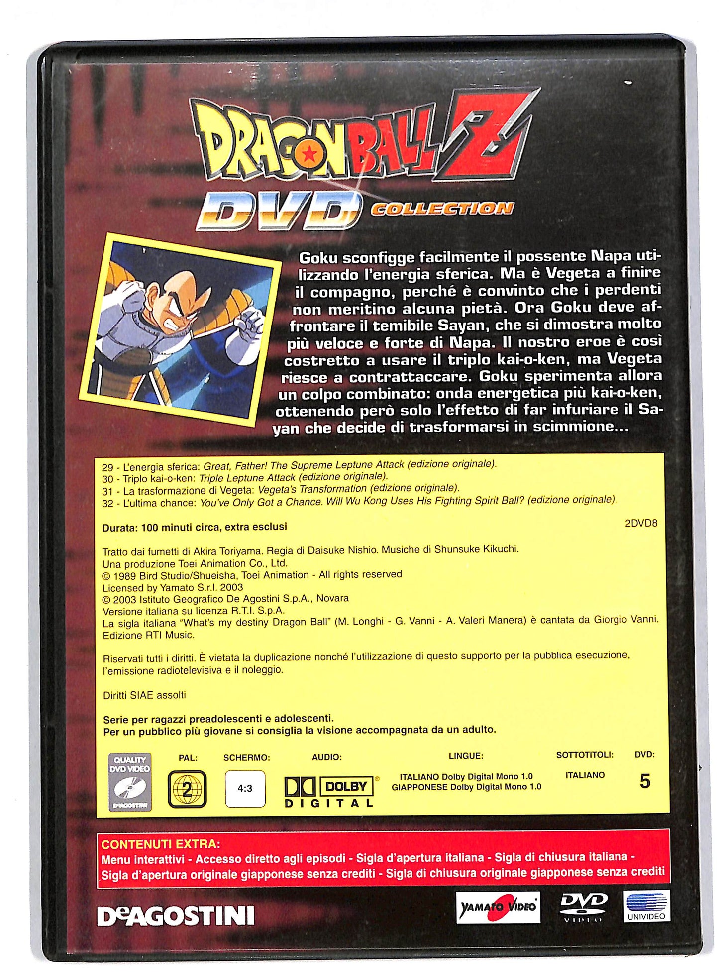 EBOND Dragonball Z Collection vol 8 EDITORIALE DVD DB595619