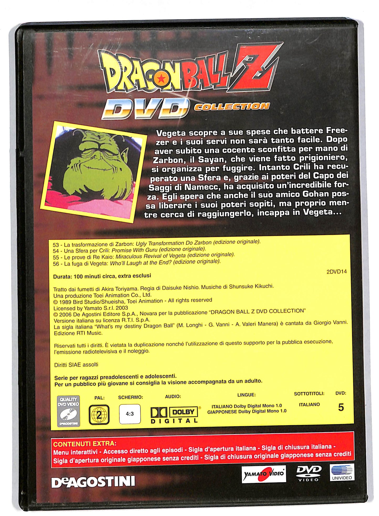 EBOND Dragonball Z Collection vol 14 EDITORIALE DVD DB595621