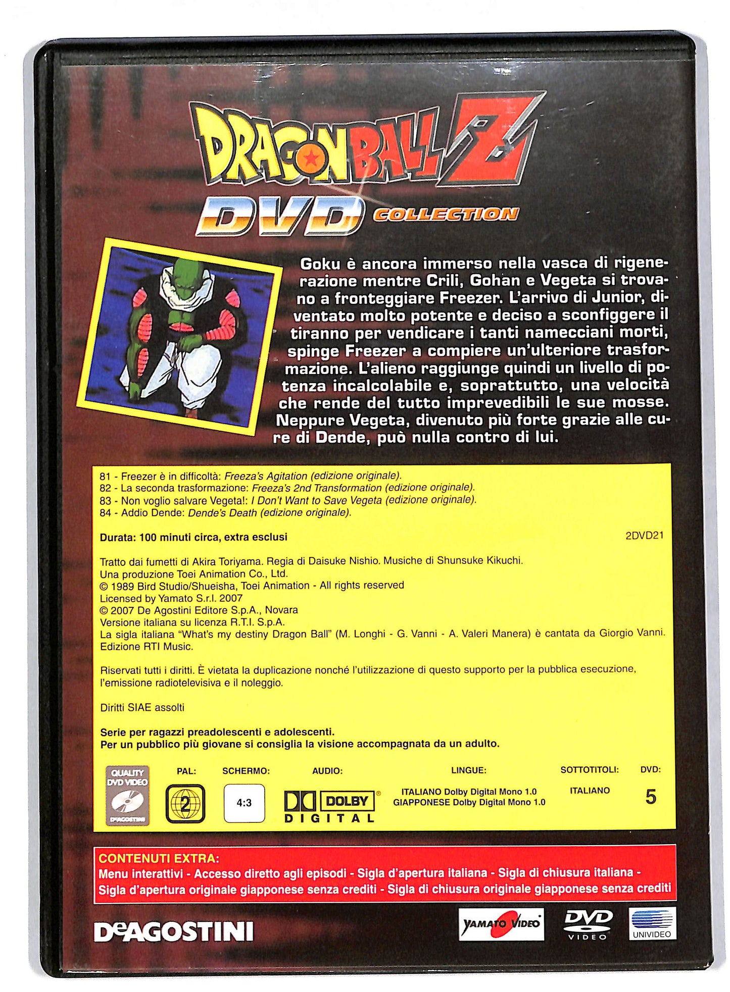 EBOND Dragonball Z Collection vol 21 EDITORIALE DVD DB595622