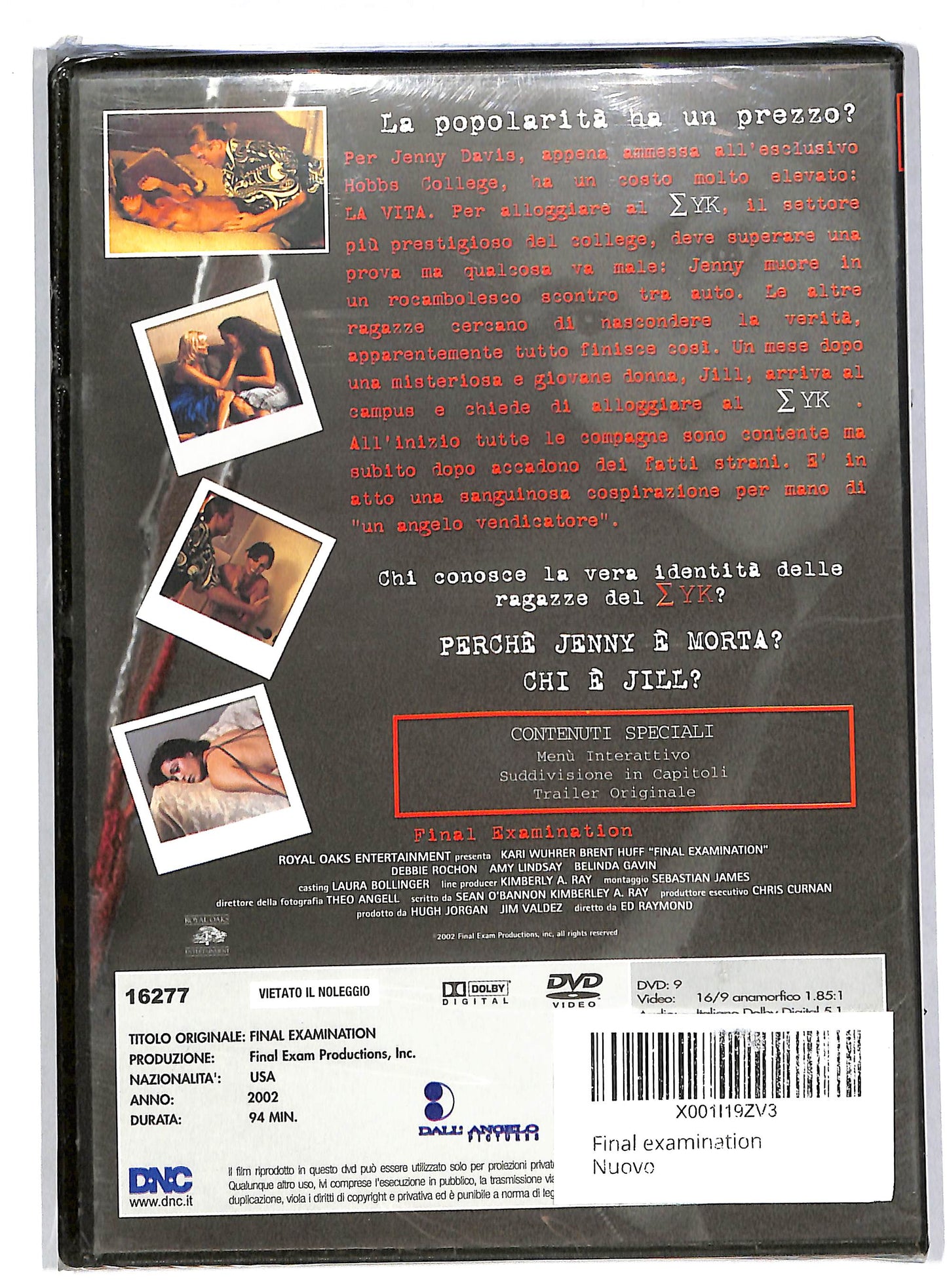 EBOND Final examination DVD DB595625