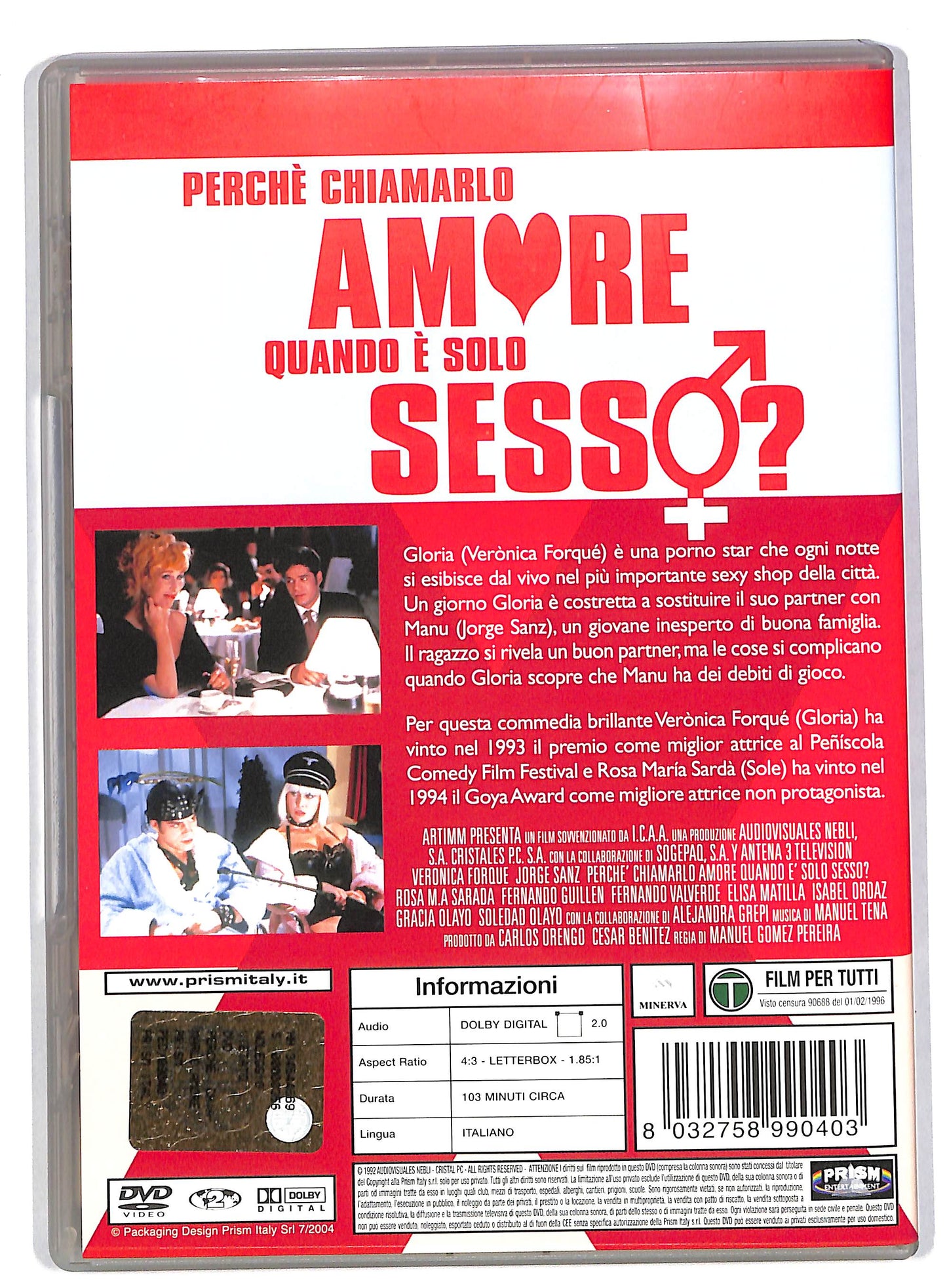 EBOND Perche chiamarlo amore quando e solo DVD DB595634