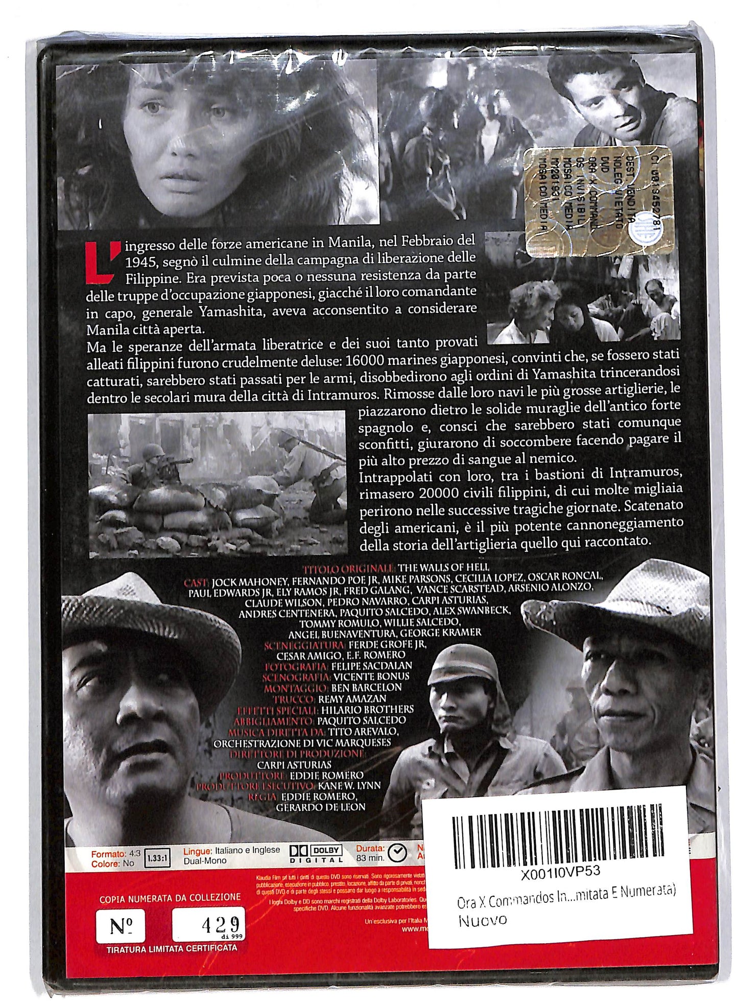 EBOND Ora X commandos invisibili DVD DB595647