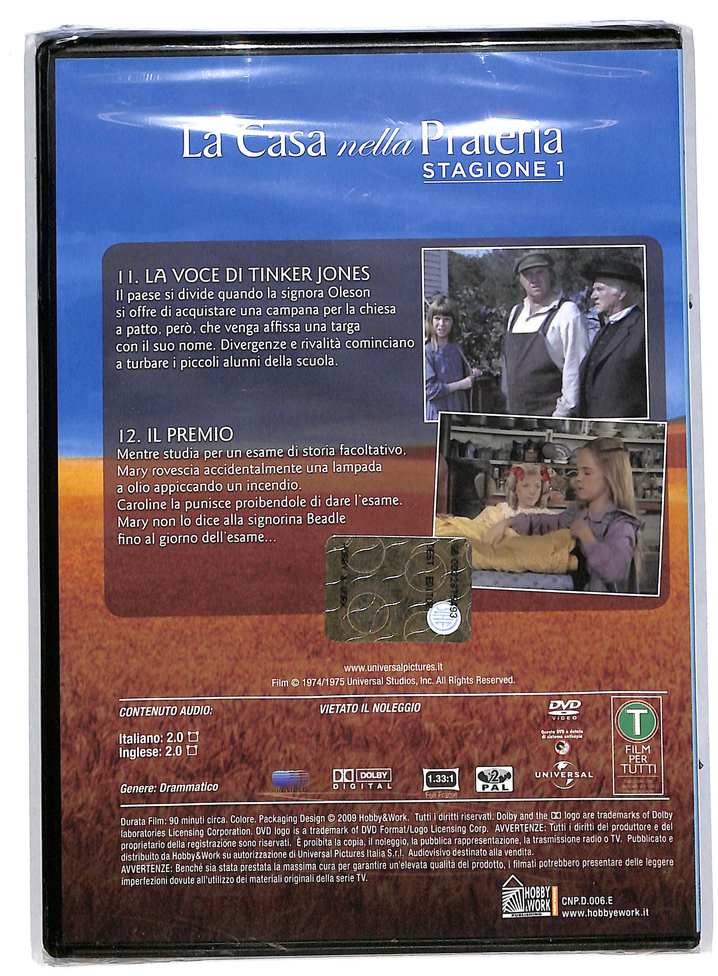 EBOND La casa nella prateria stagione 1 volume 6 EDITORIALE DVD DB595702