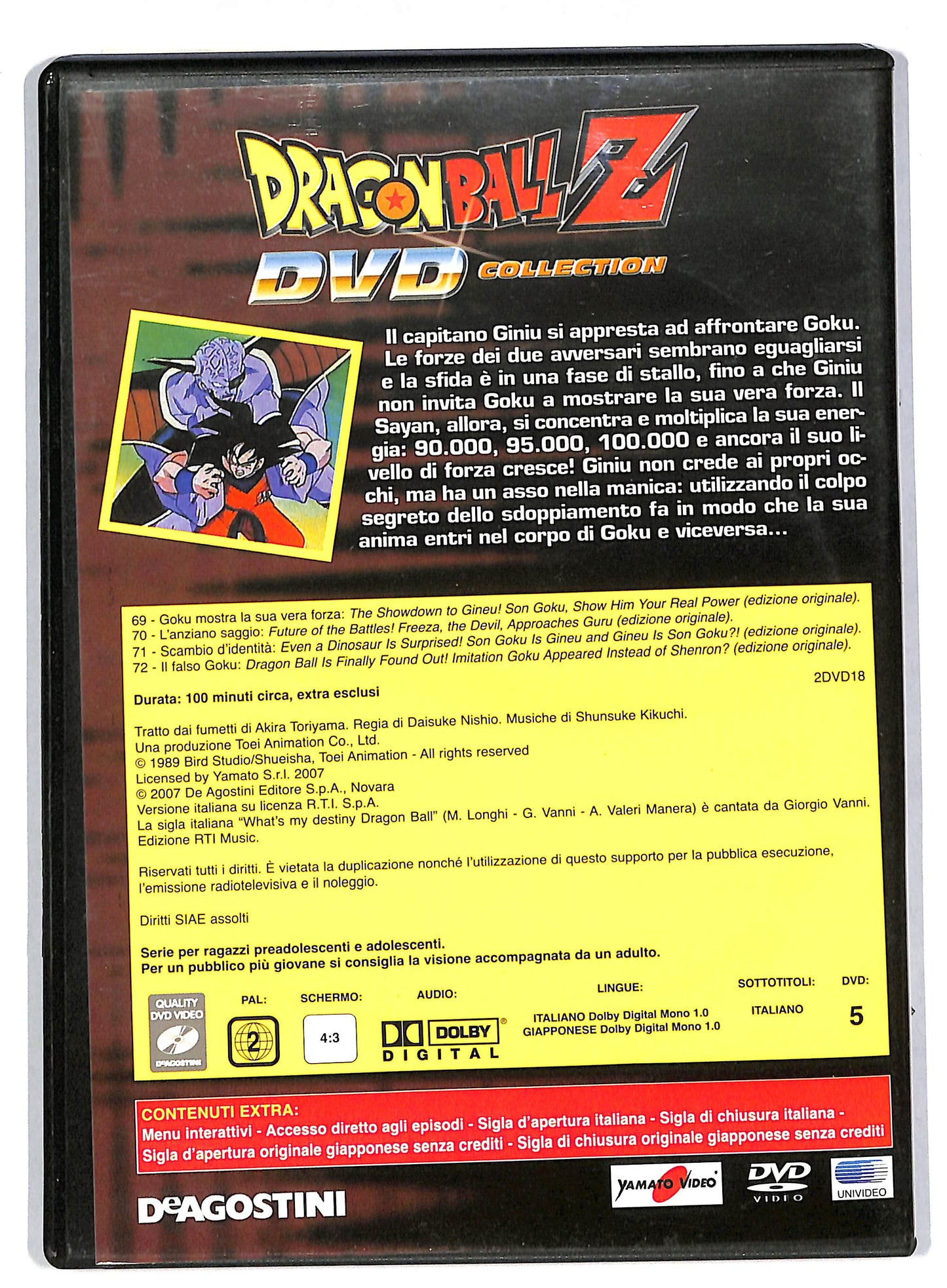 EBOND Dragon ball z dvd collection volume 18 EDITORIALE DVD DB595710