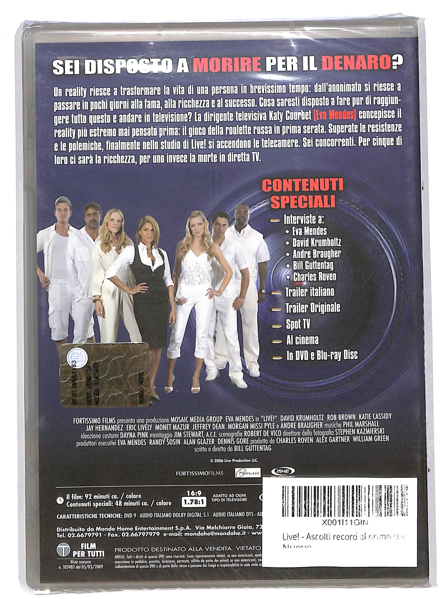 EBOND Live - ascolti record al primo colpo DVD DB595744