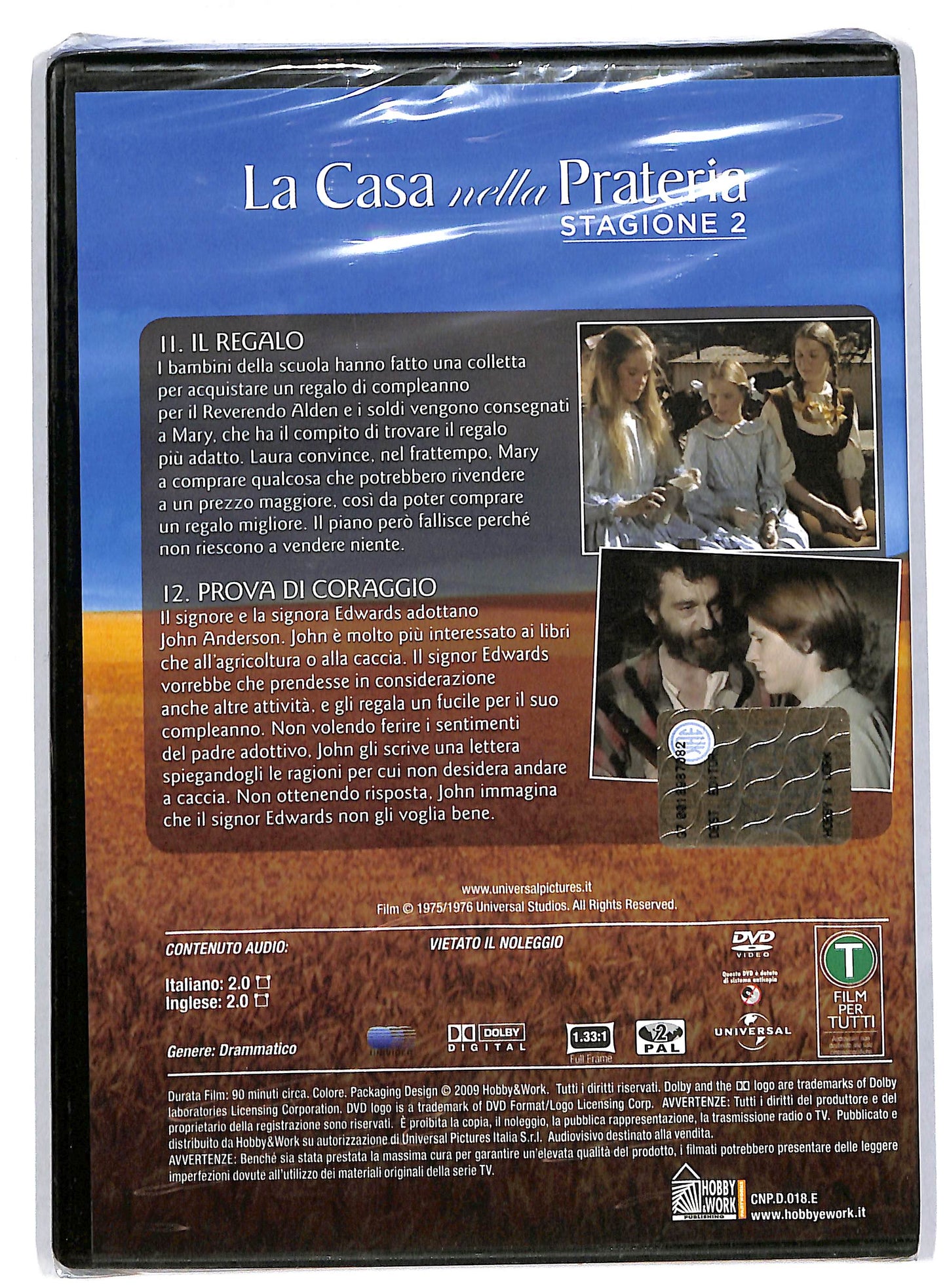 EBOND La casa nella prateria stagione 2 volume 18 EDITORIALE DVD DB595927