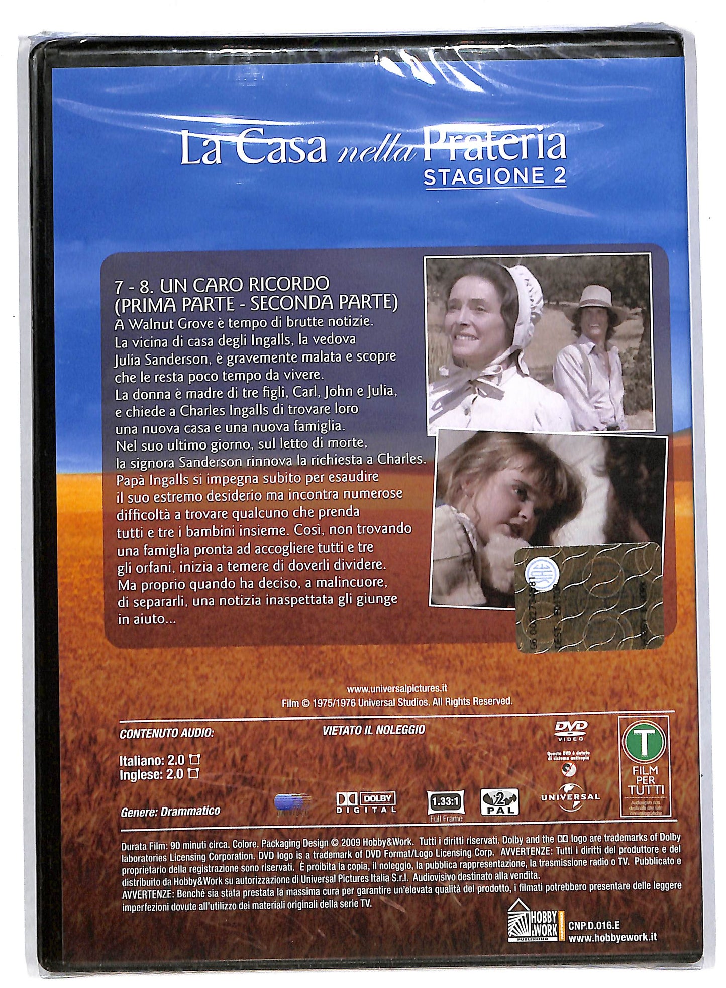 EBOND La casa nella prateria stagione 2 volume 16 EDITORIALE DVD DB595941