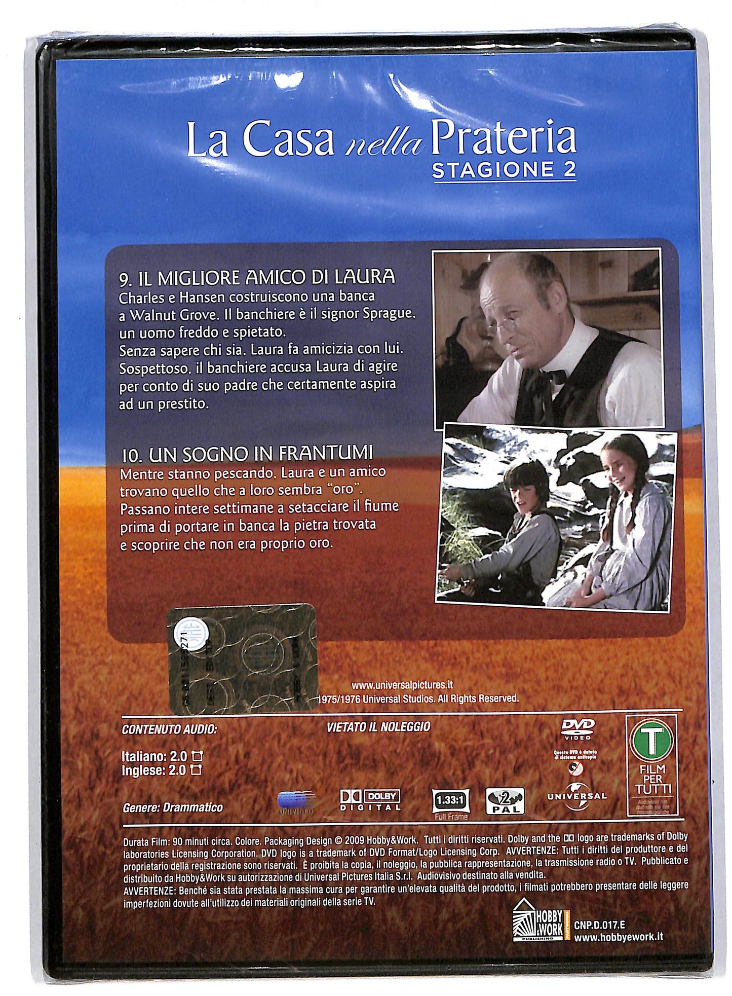 EBOND La casa nella prateria stagione 2 volume 17 EDITORIALE DVD DB595942