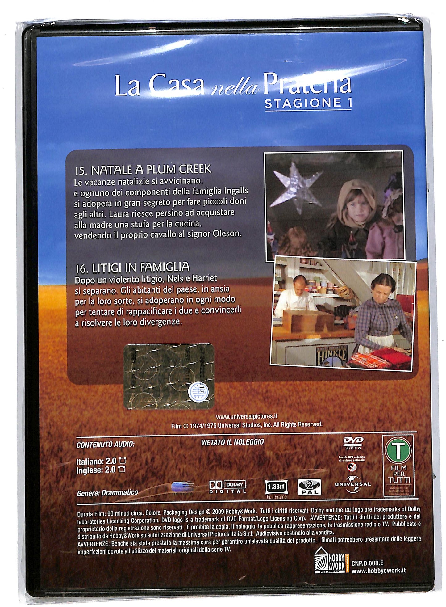 EBOND La casa nella prateria stagione 1 volume 8 EDITORIALE DVD DB595959