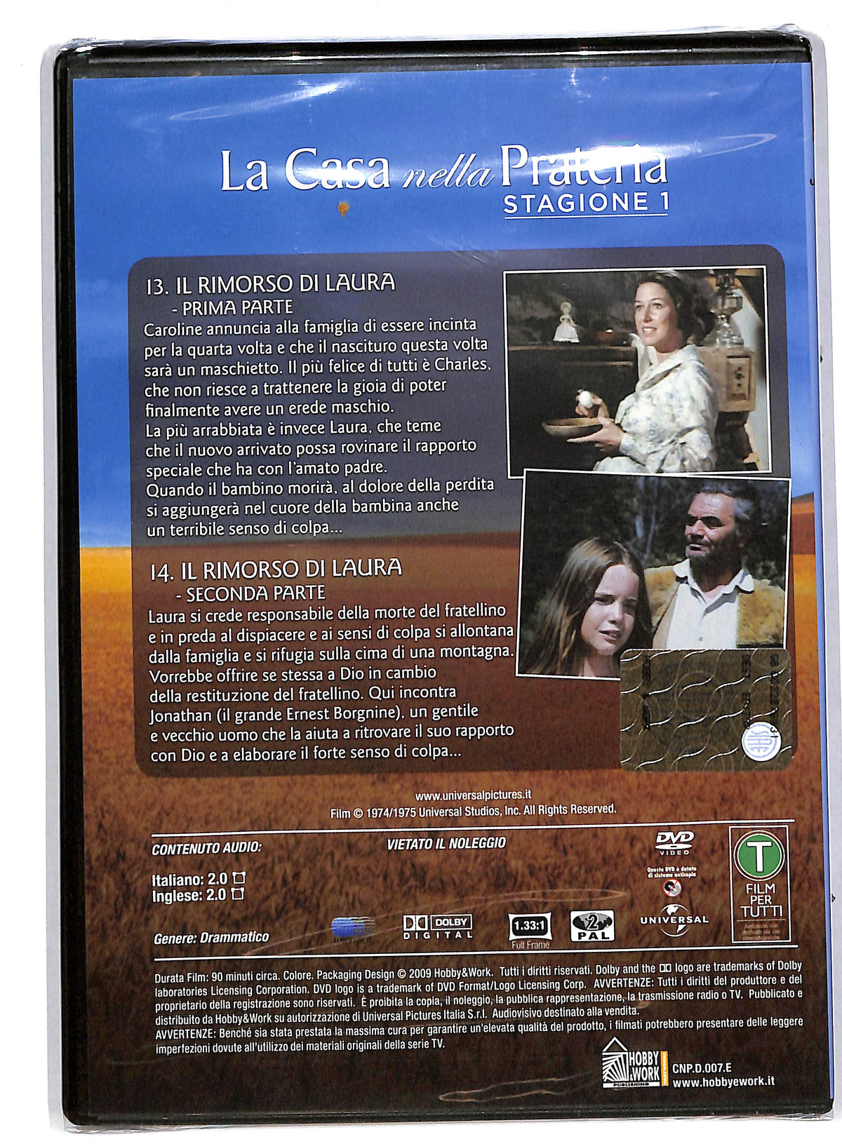 EBOND La casa nella prateria stagione 1 volume 7 EDITORIALE DVD DB595960
