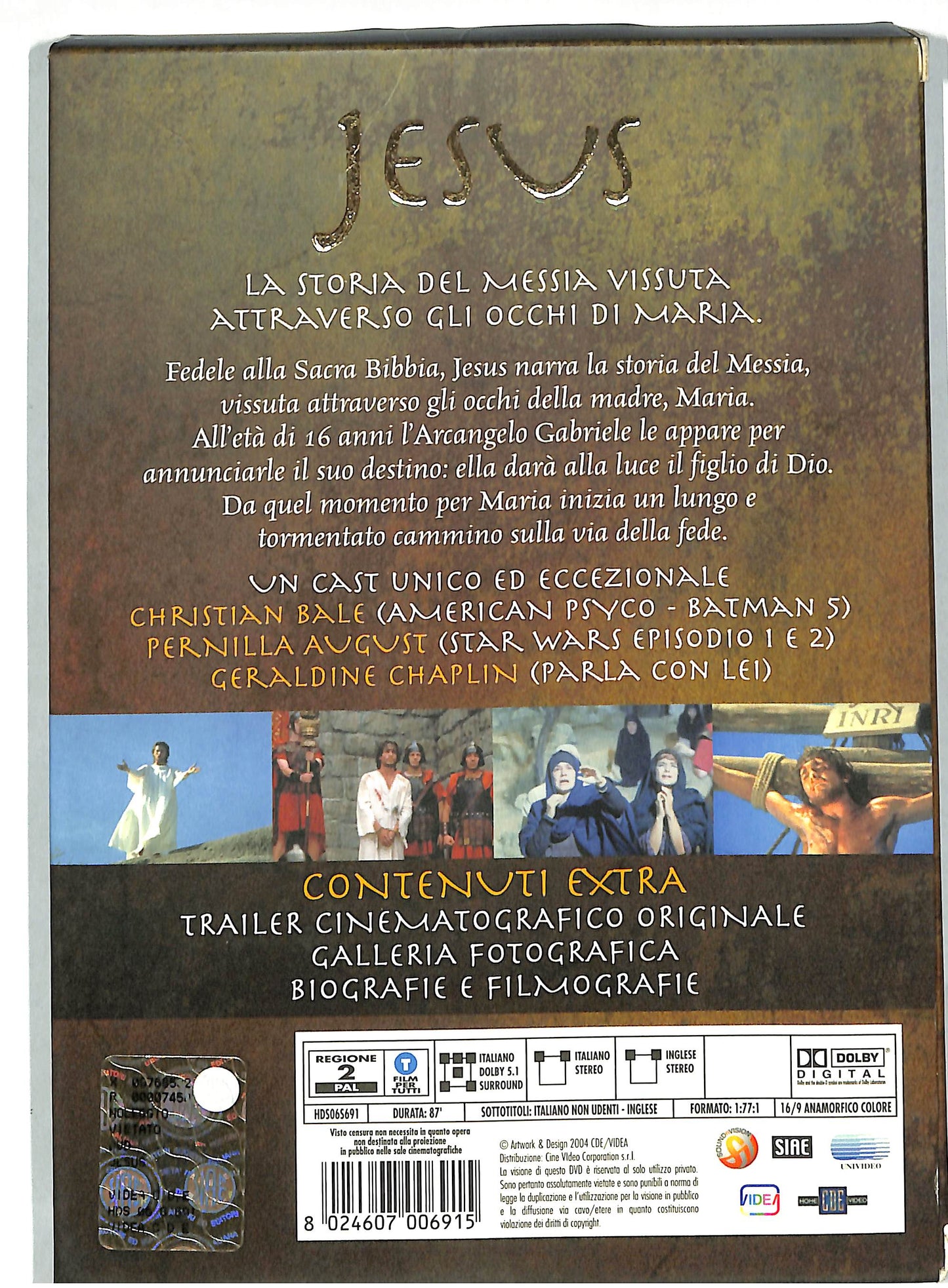 EBOND Jesus Slipcase DVD DB596108