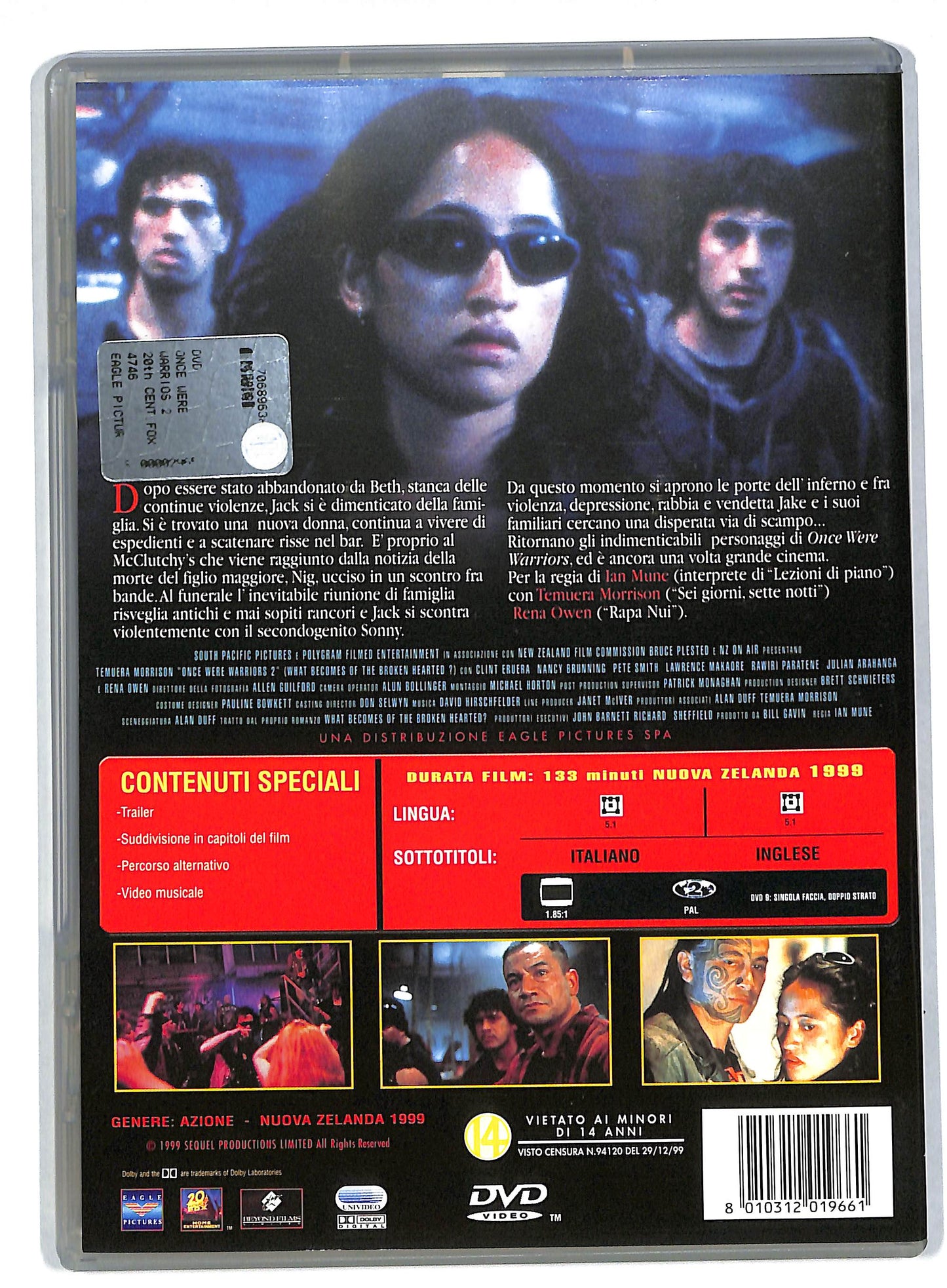 EBOND Once Were Warriors 2 ... cinque anni dopo DVD DB596156