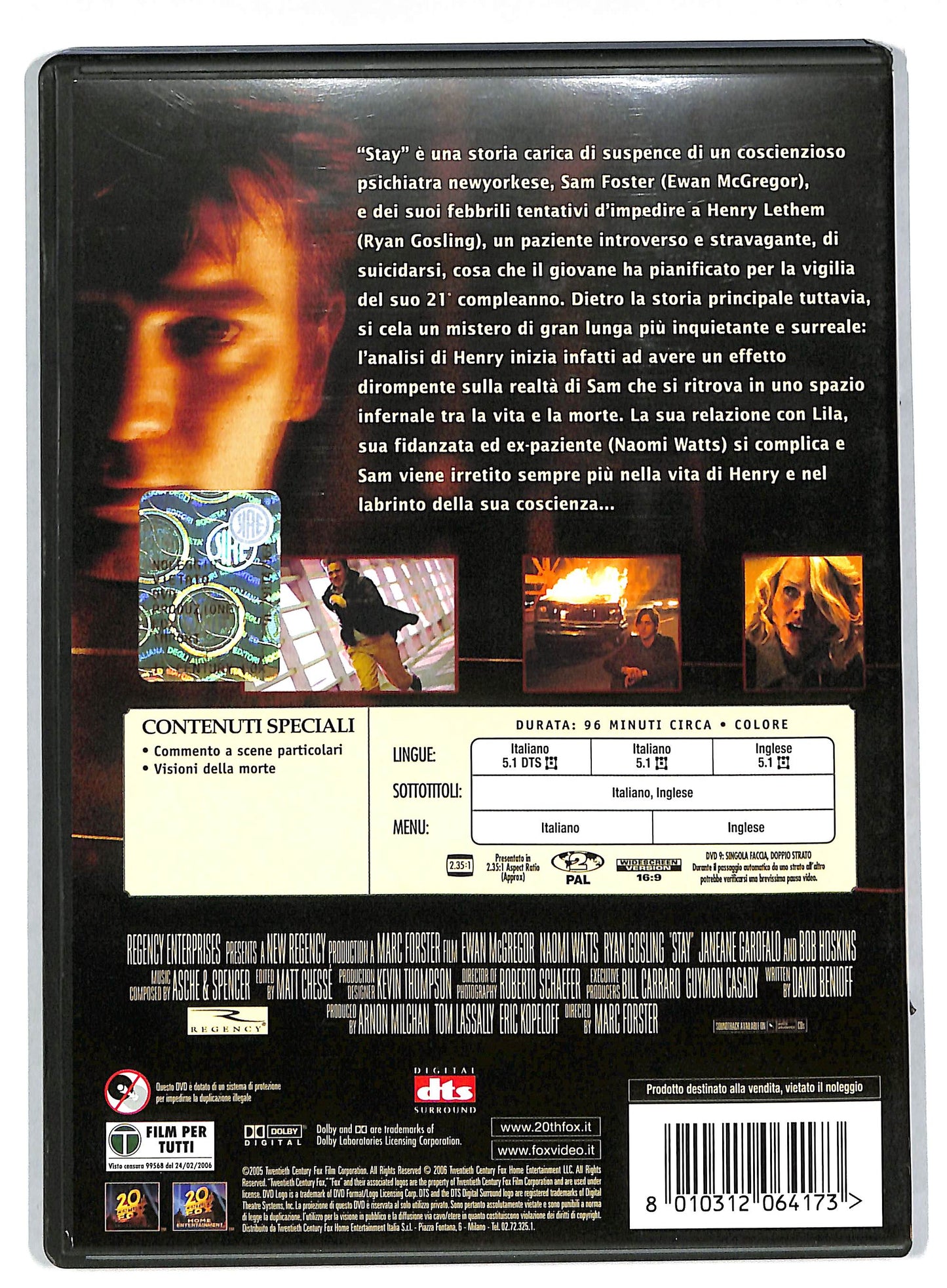 EBOND Stay - Nel Labirinto Della Mente DVD DB596203
