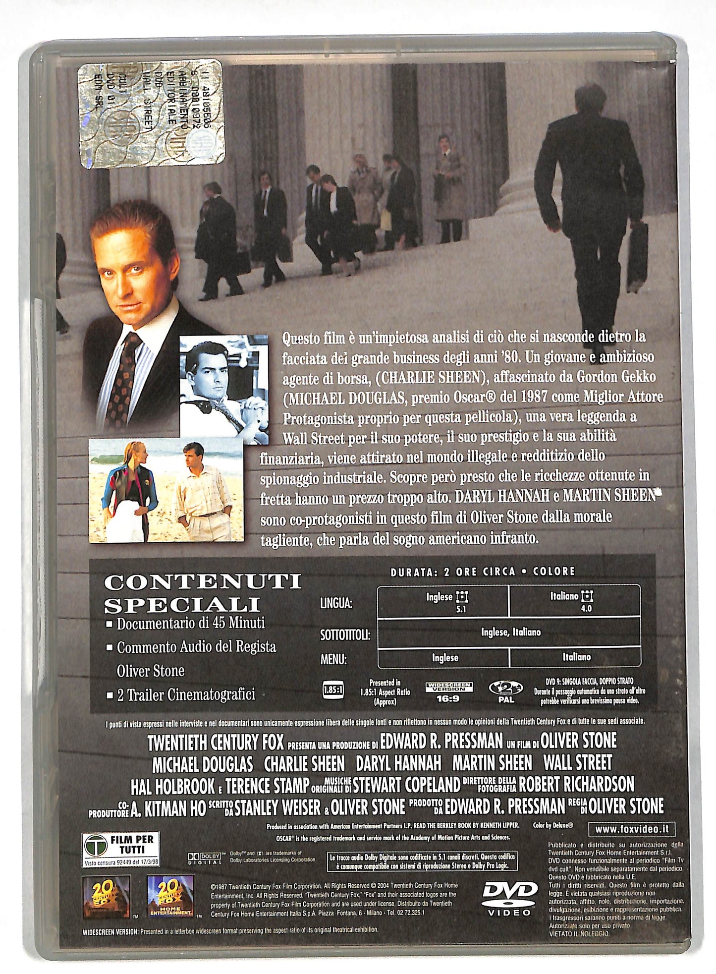 EBOND Wall Street EDITORIALE DVD DB596208