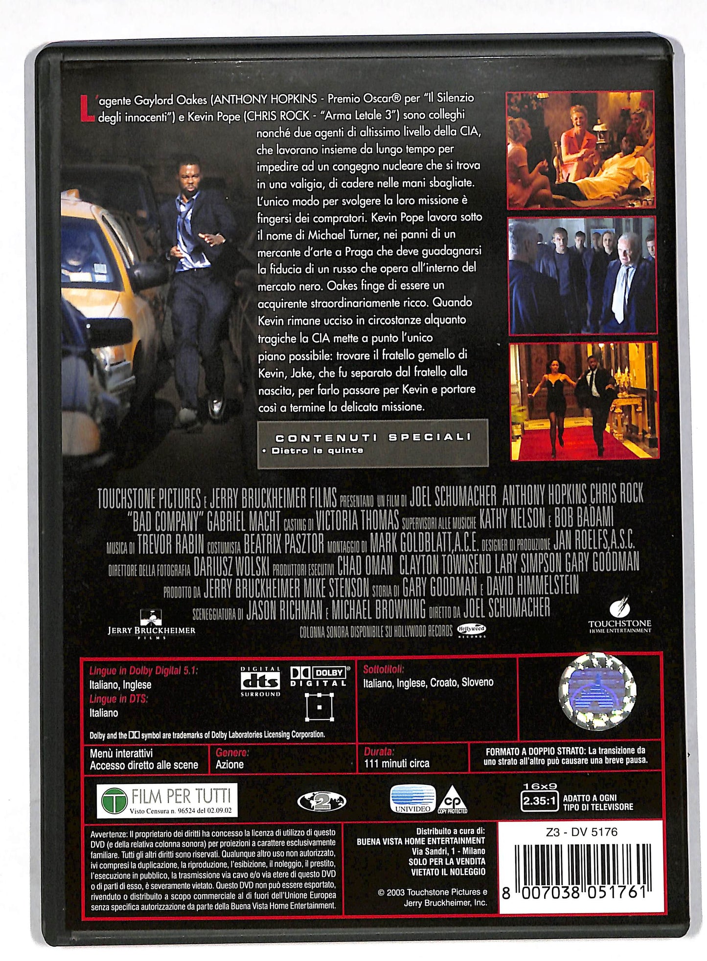 EBOND Bad company - protocollo praga DVD DB596262