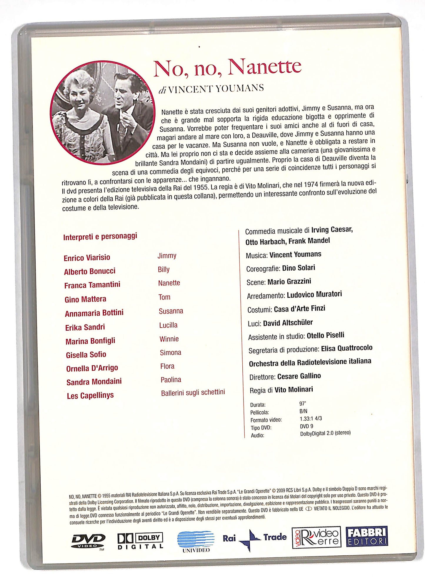 EBOND No no nanette EDITORIALE DVD DB596322