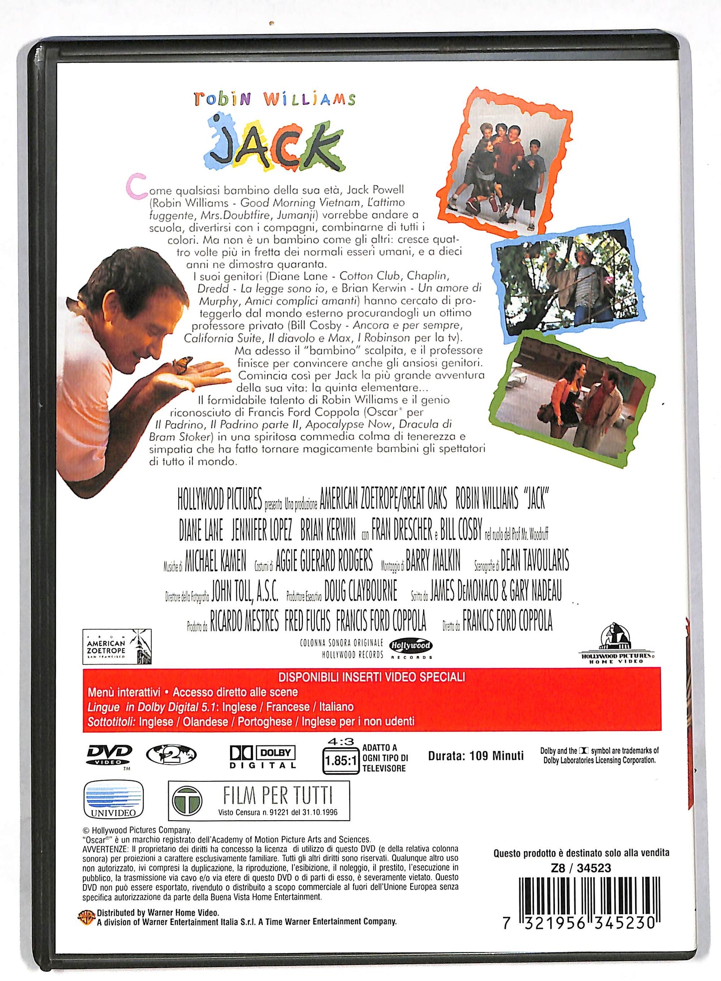 EBOND Jack - Robin Williams DVD DB596328
