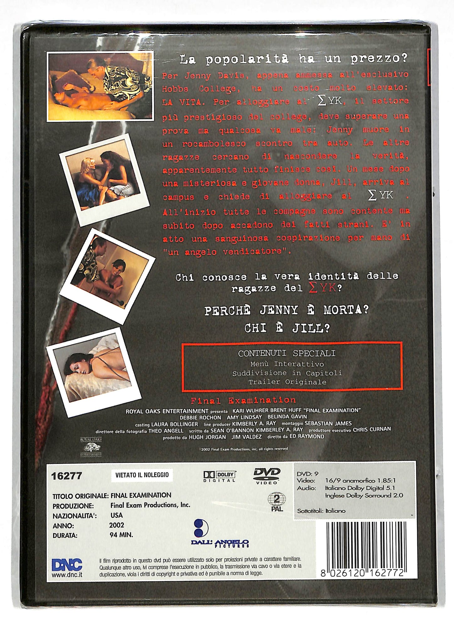 EBOND Final examination DVD DB596364