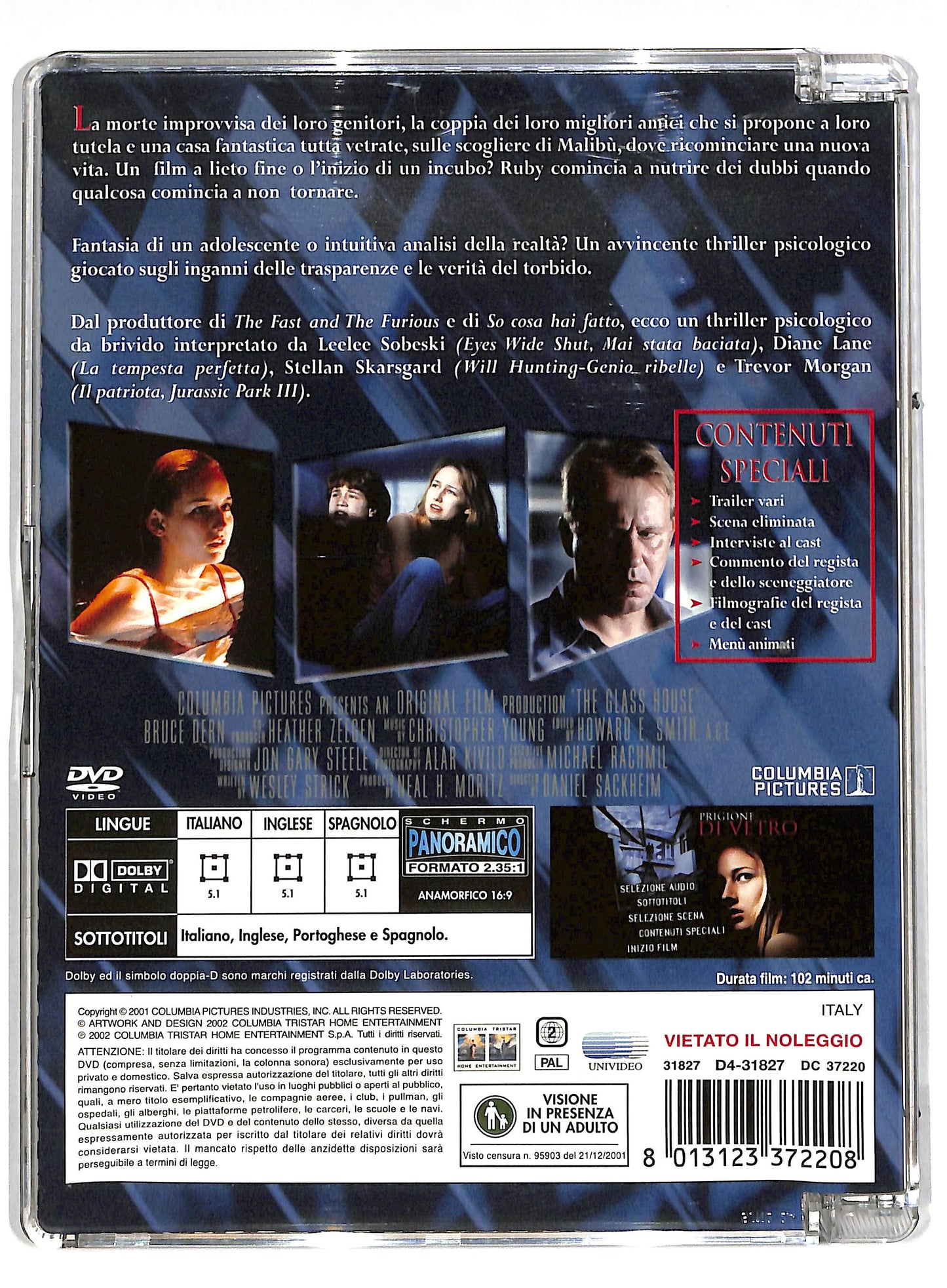 EBOND Prigione di vetro SJB DVD DB596604