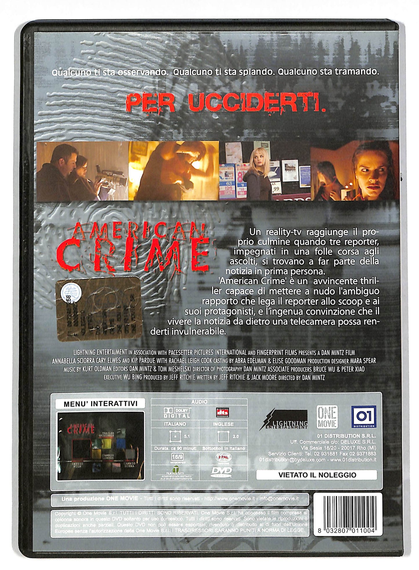 EBOND American crime DVD DB596626