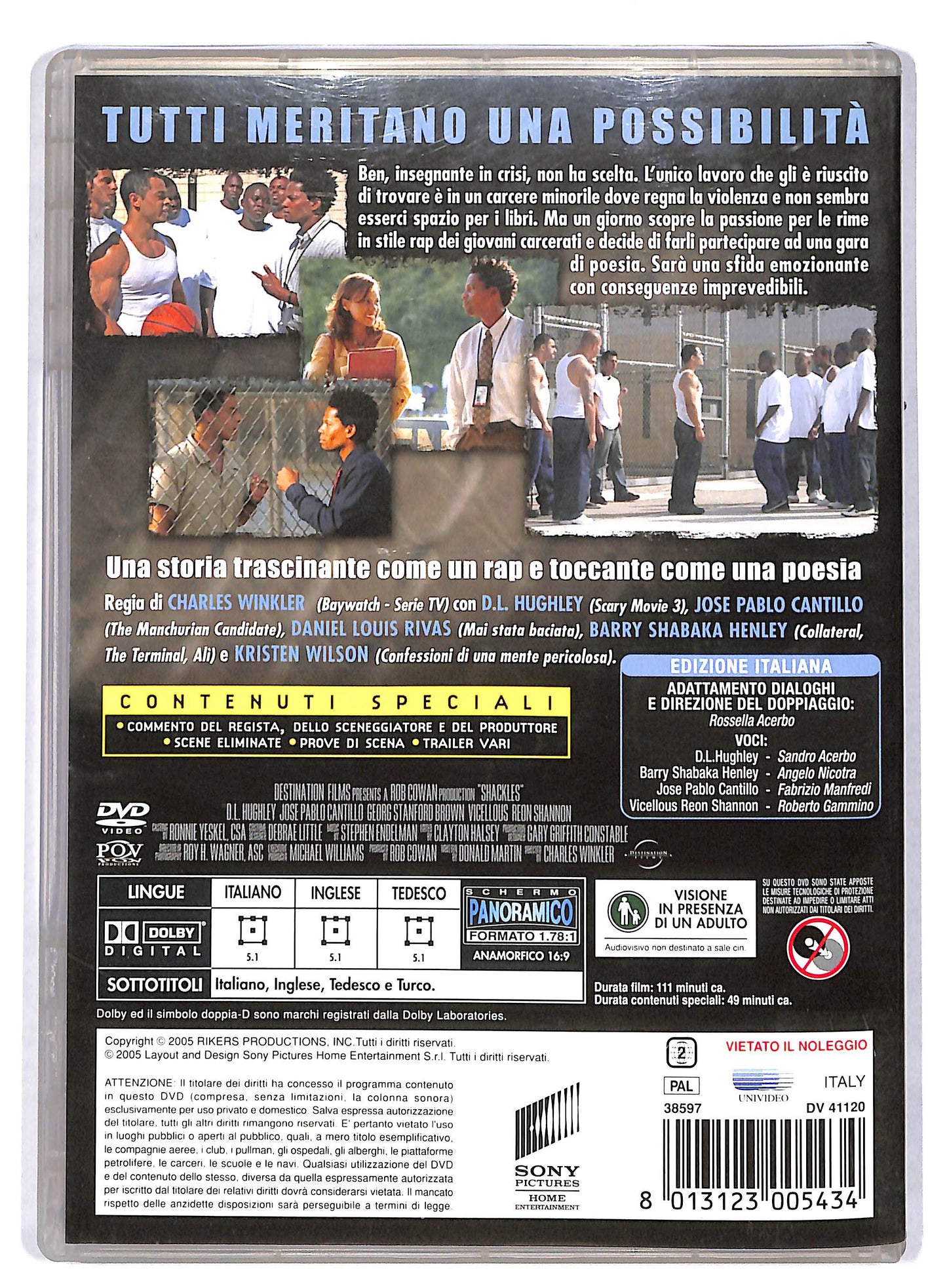 EBOND Shackles - Benvenuti alla scuola dei duri DVD DB596640