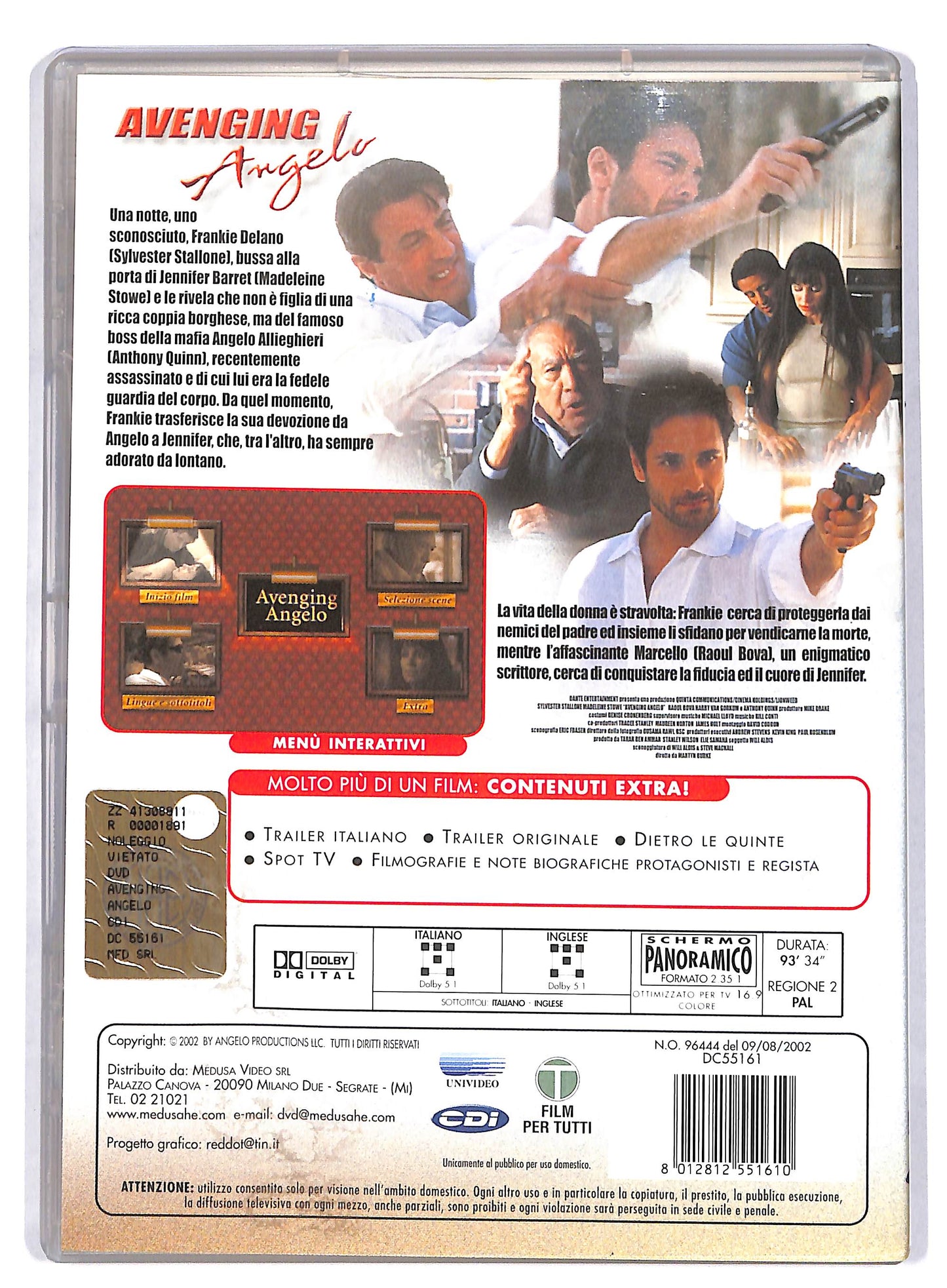 EBOND Avenging Angelo - Vendicando Angelo DVD DB596656