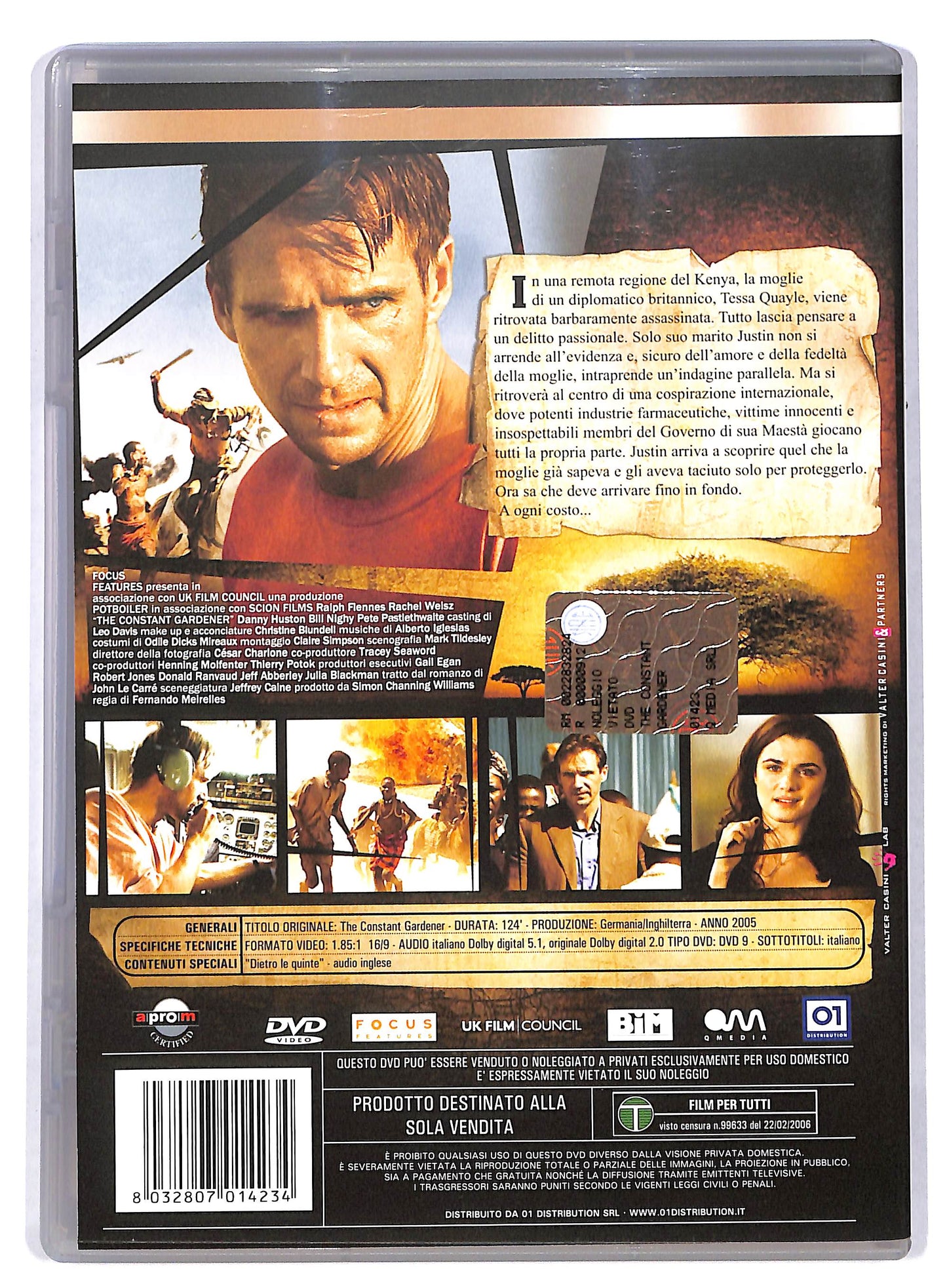 EBOND The costant gardener DVD DB596657