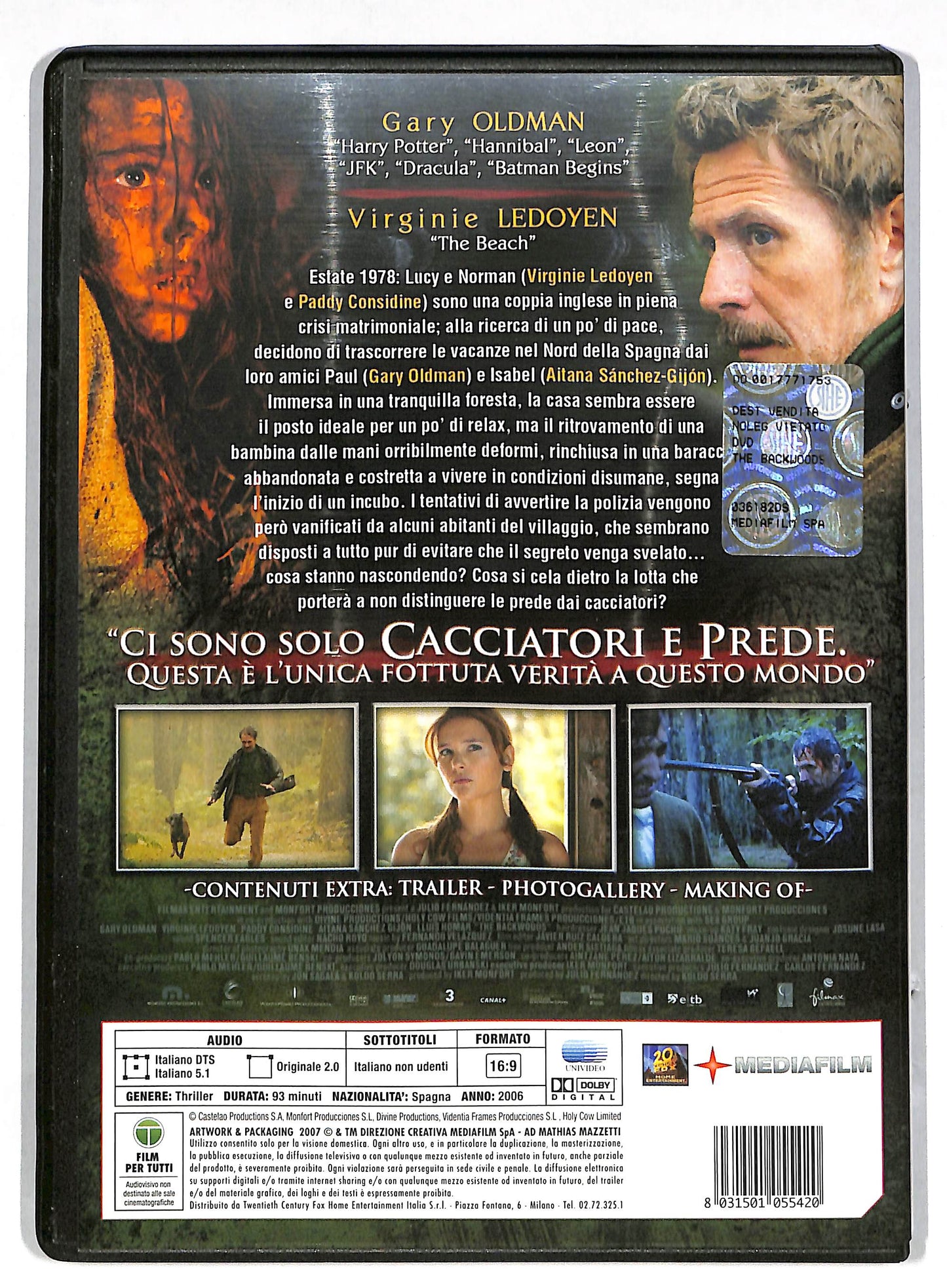 EBOND The Backwoods - Prigionieri nel bosco DVD DB596728
