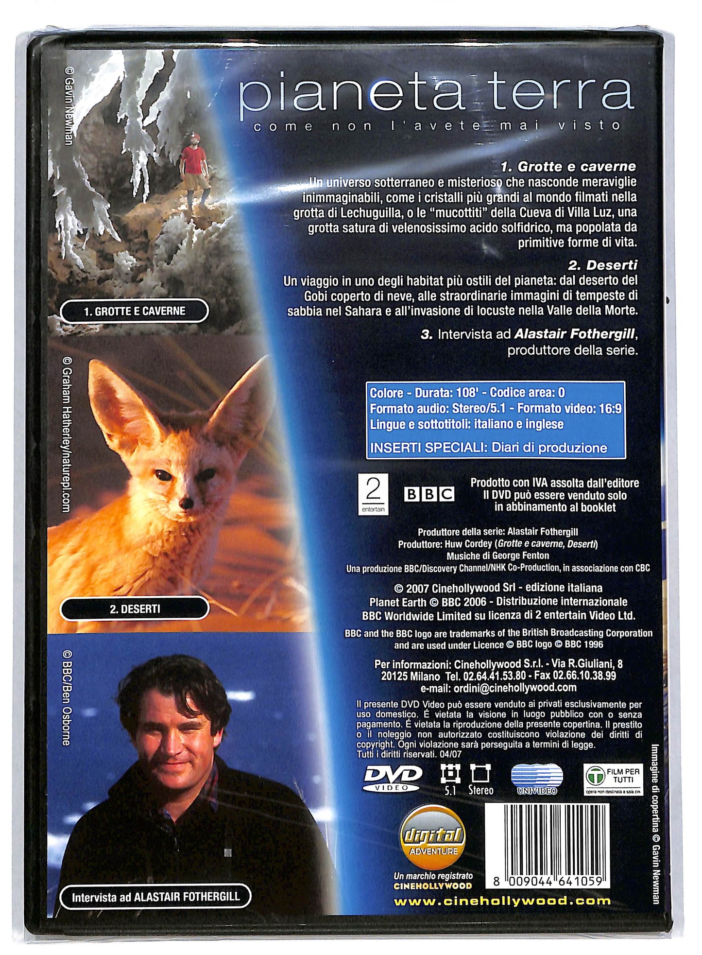 EBOND Pianeta terra - Deserti e caverne DVD DB596748