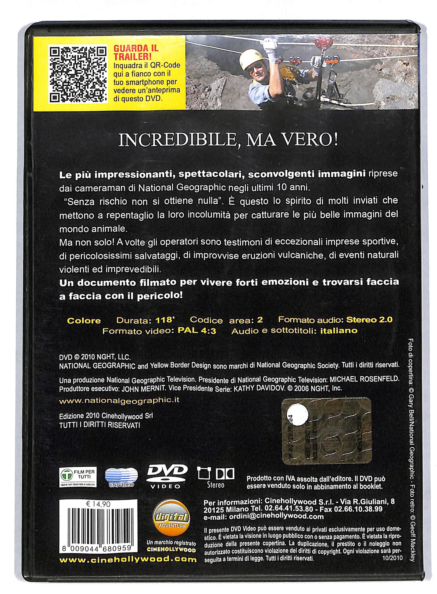 EBOND Incredibile ma vero - National geographic DVD DB596755