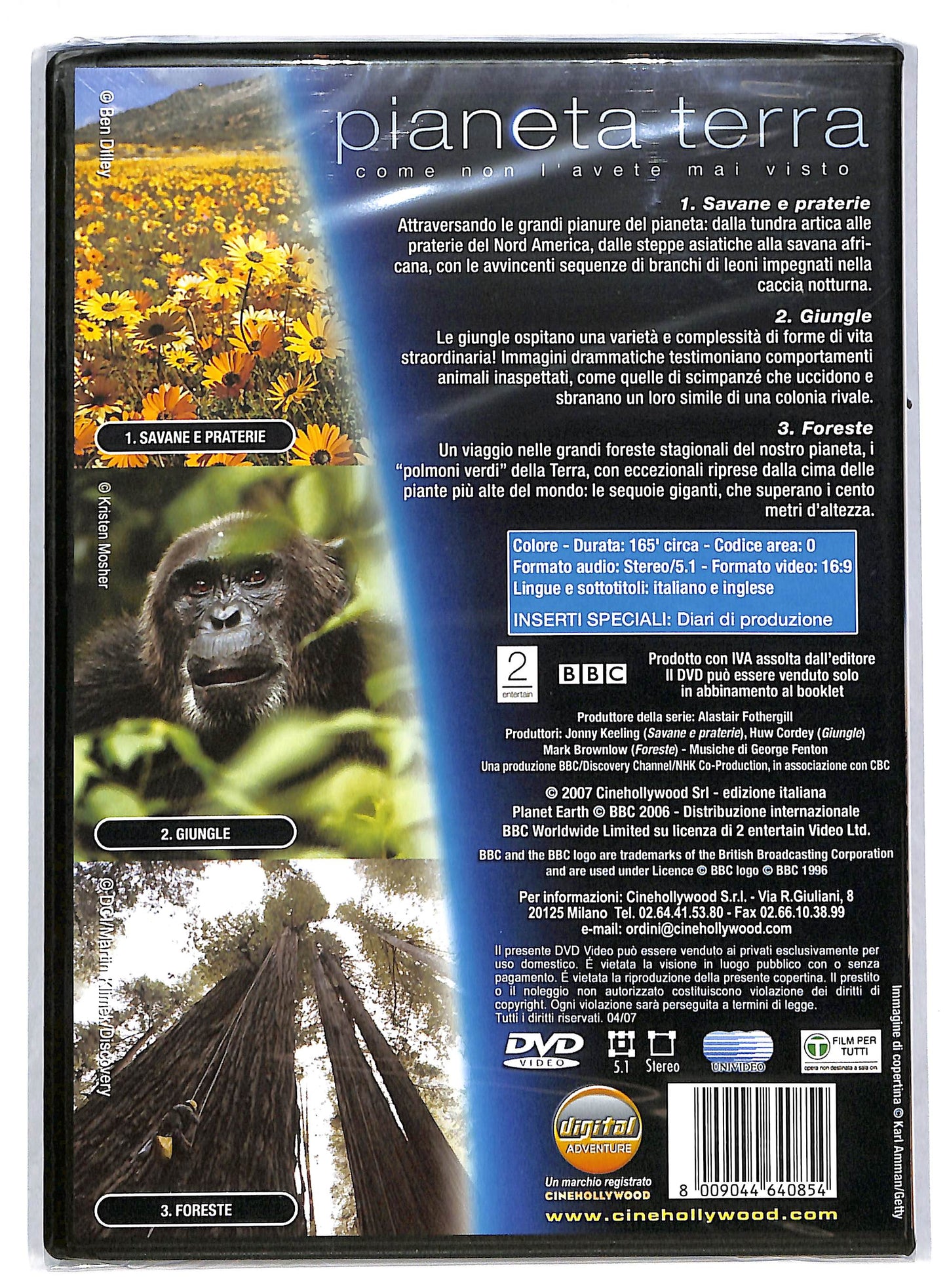 EBOND Pianeta terra - Giungle e savane DVD DB596814