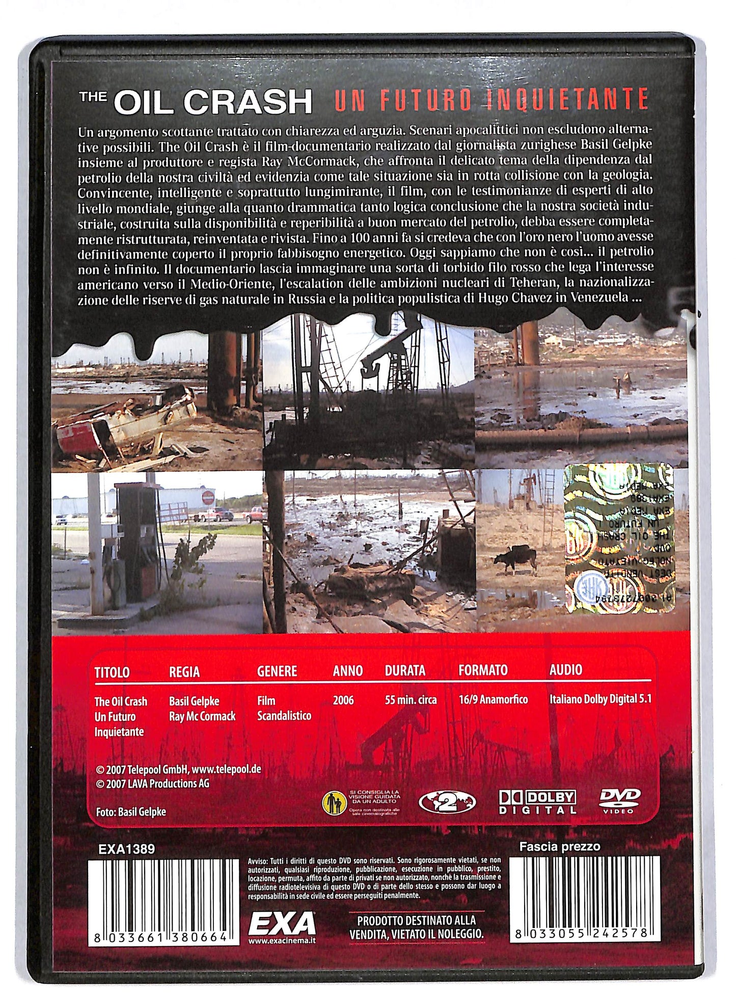 EBOND The Oil Crash - Un futuro inquietante DVD DB596818