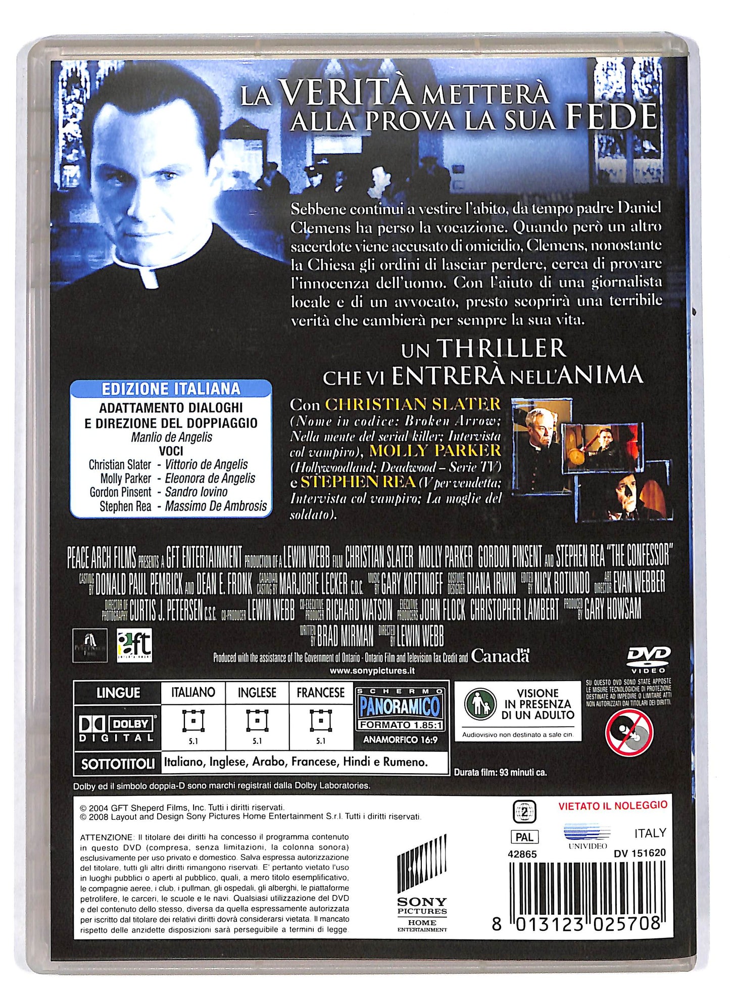 EBOND The confessor - La verita proibita DVD DB596834