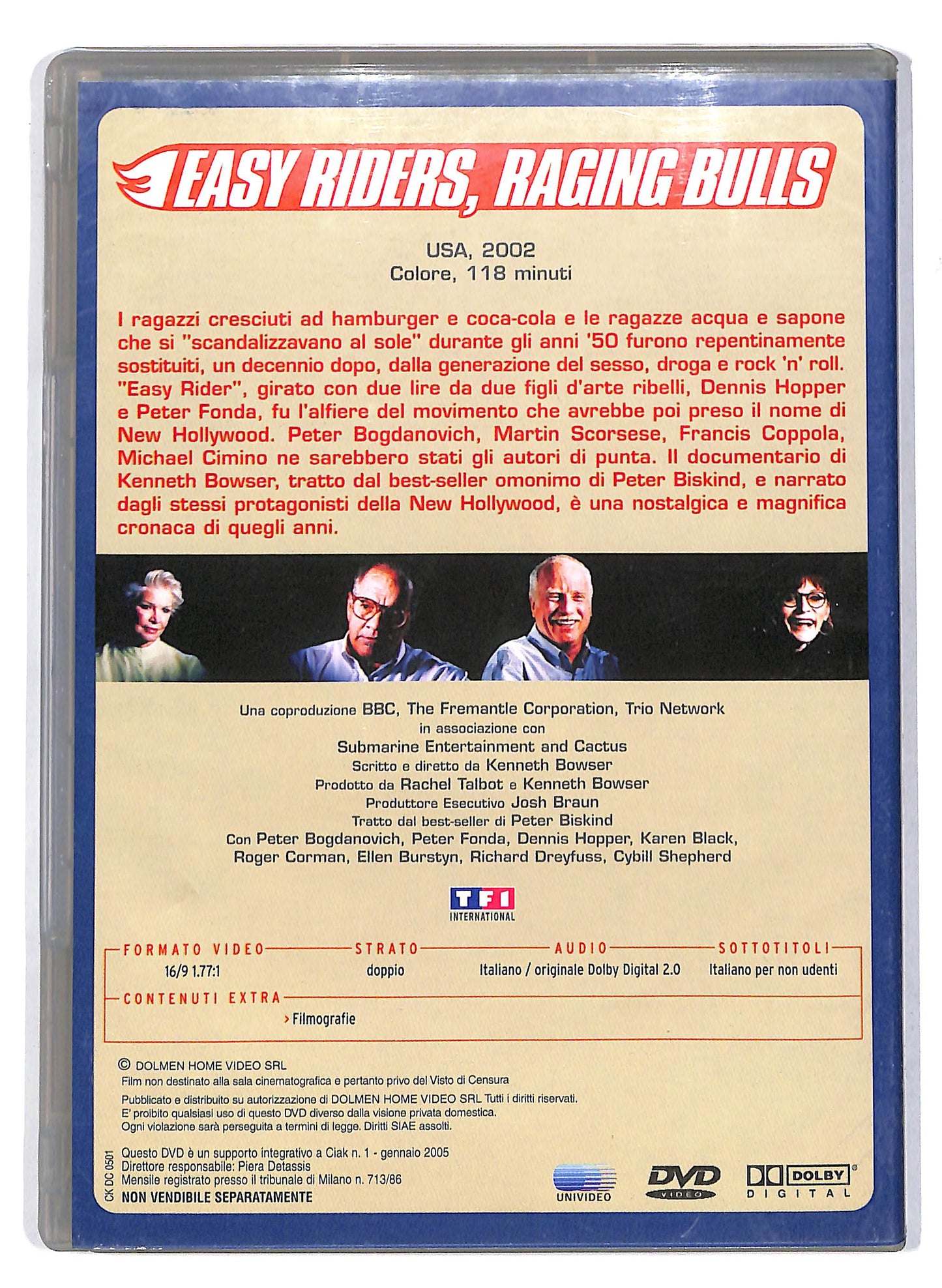 EBOND easy riders,raging bulls EDITORIALE DVD DB597039