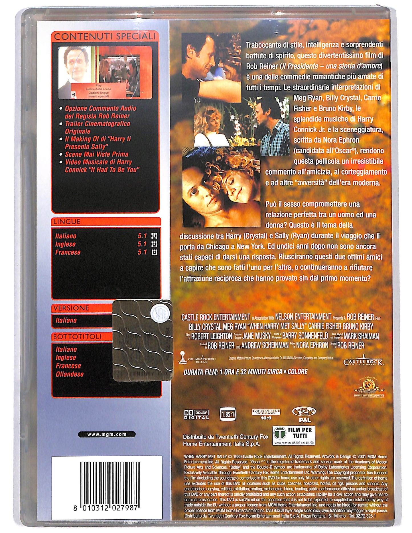 EBOND Harry, ti presento Sally... EDIZIONE SPECIALE DVD DB597040