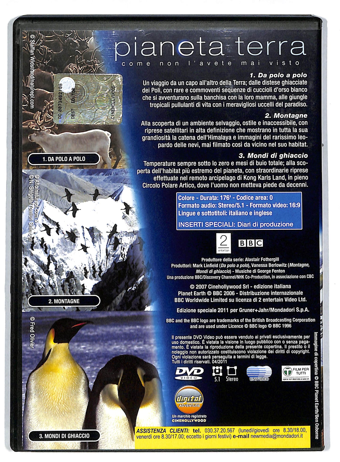 EBOND Pianeta terra da polo a polo EDITORIALE DVD DB597106