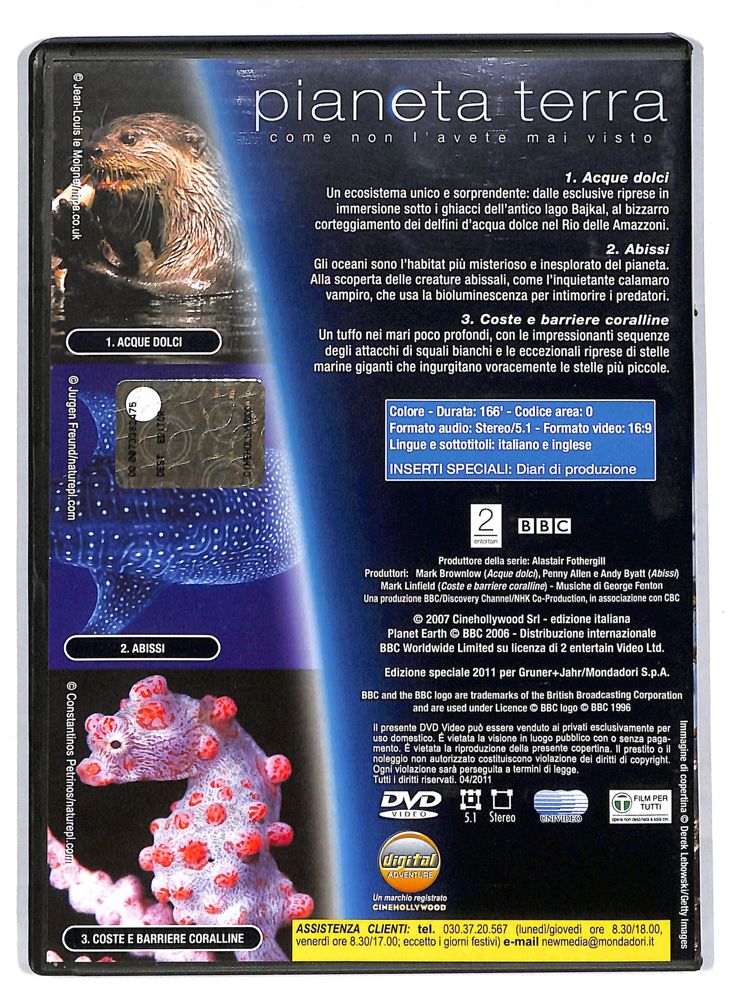 EBOND Pianeta terra - nel regno dell'acqua EDITORIALE DVD DB597109